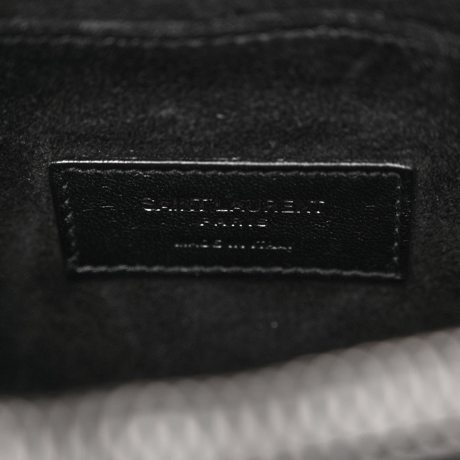 Saint Laurent Calfskin Crocodile Embossed Baby Sac De Jour Black 7 of 10