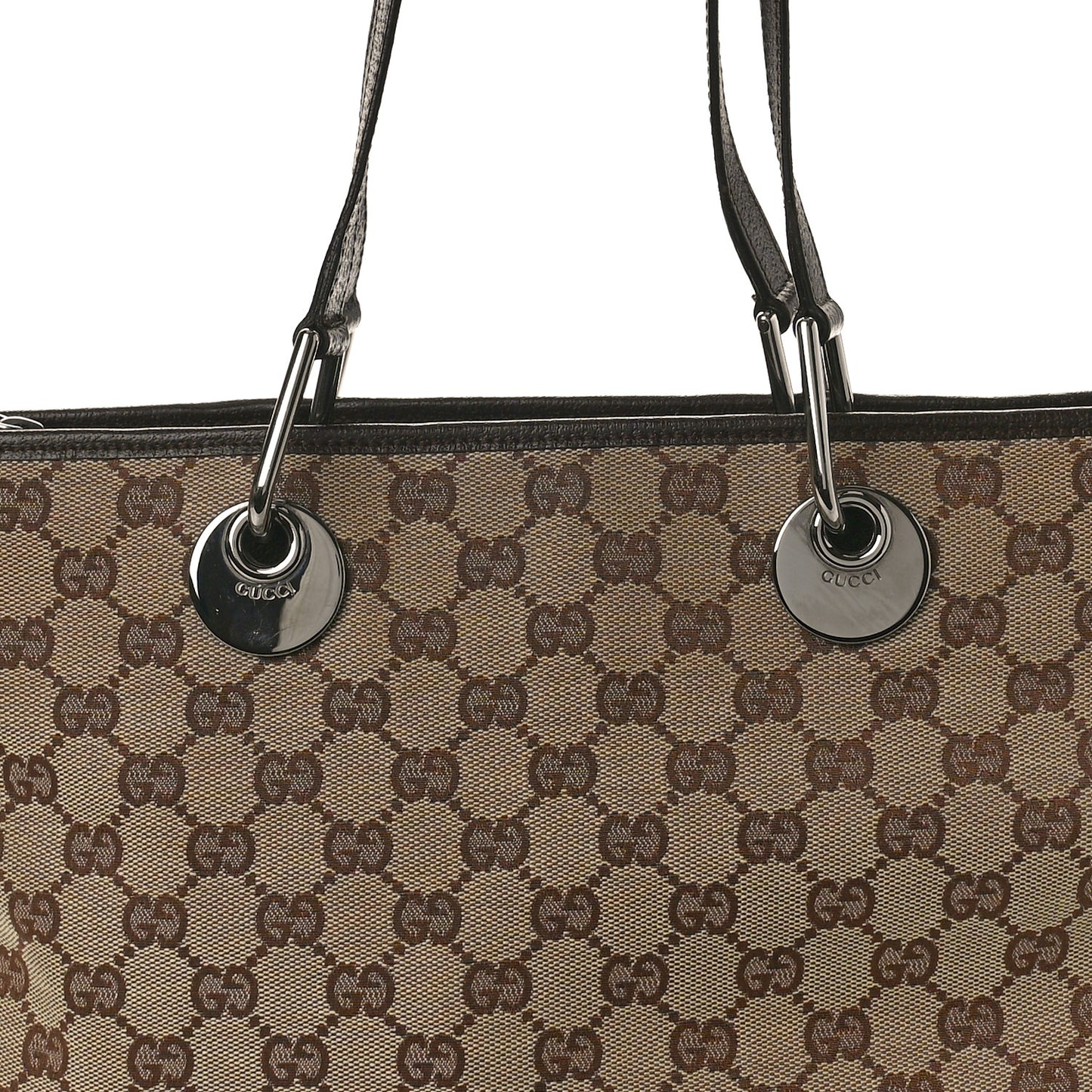Monogram Eclipse Tote Brown