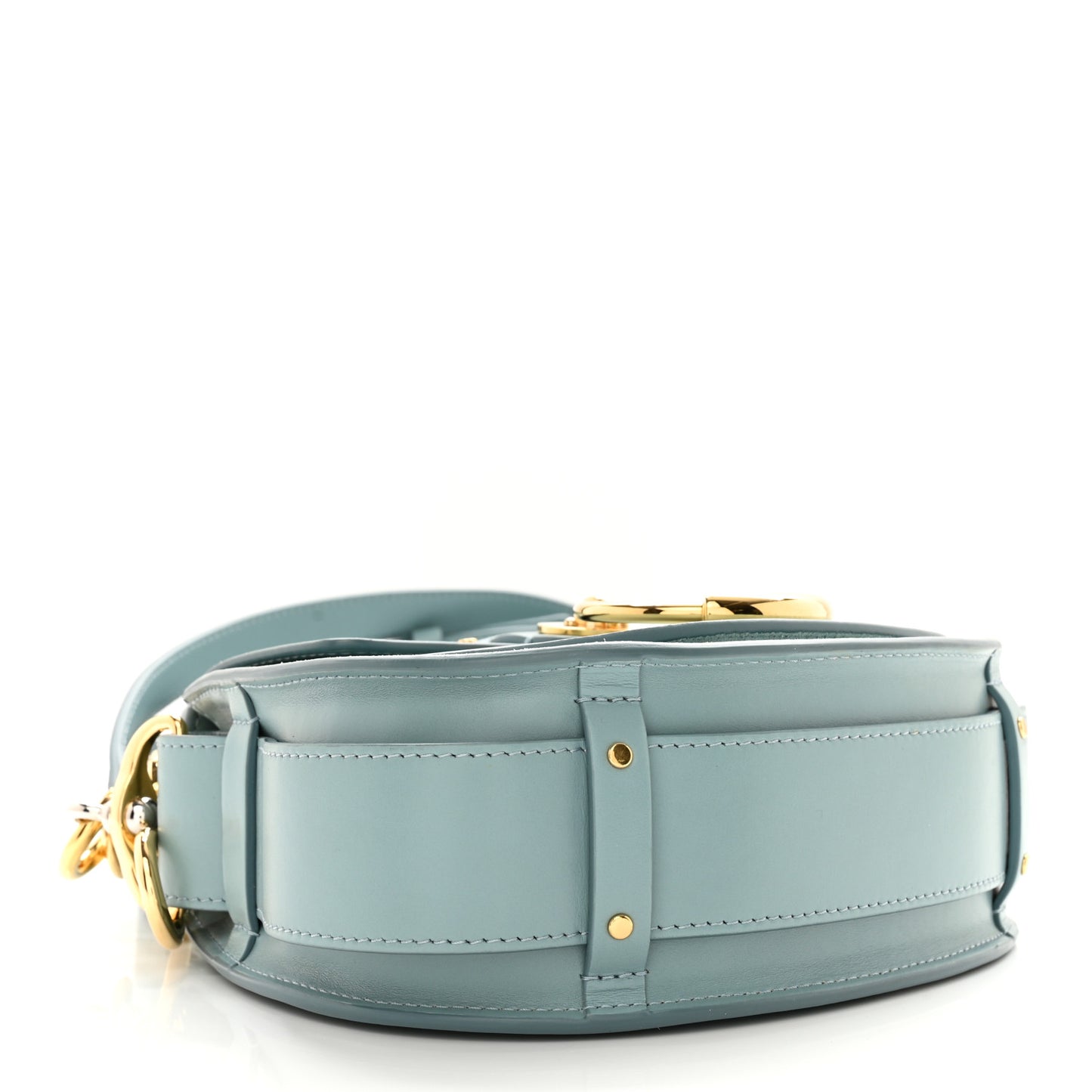 Calfskin Small Tess Bag Faded Blue