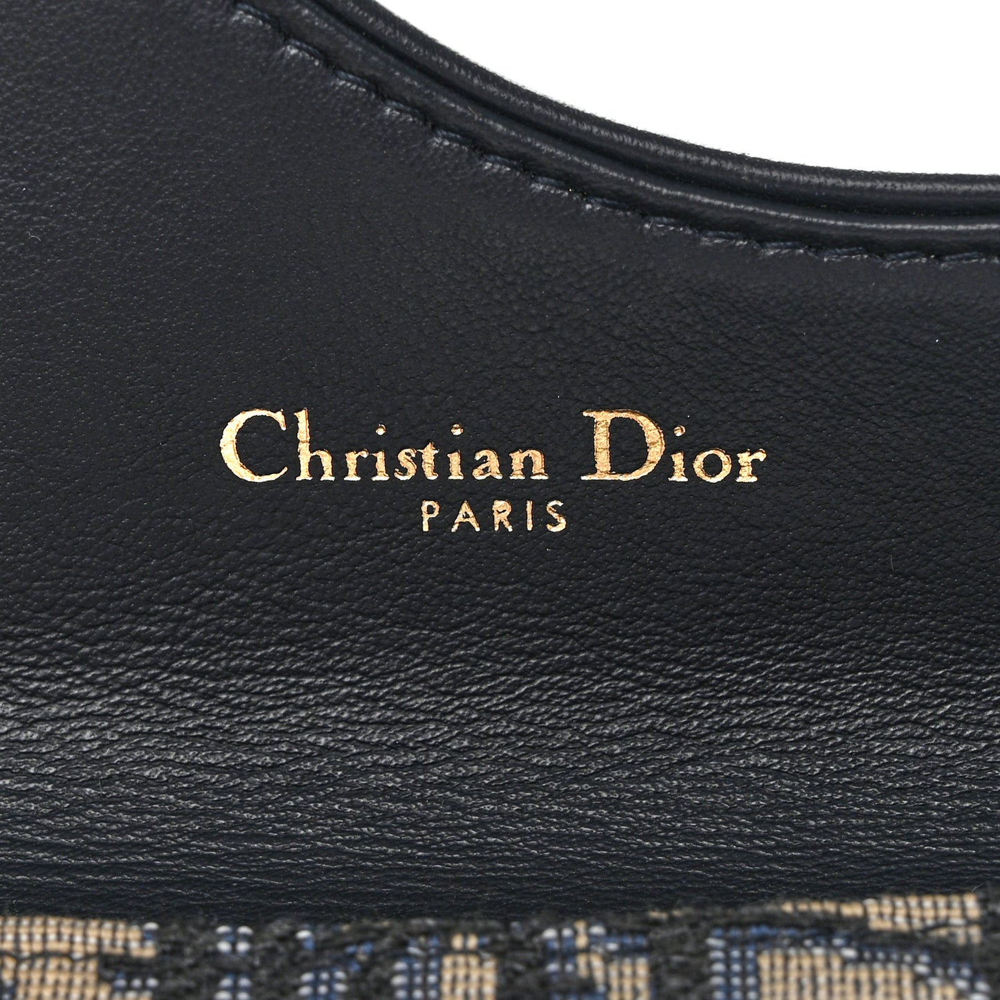 Oblique Saddle Cosmos Zipped Card Holder Blue