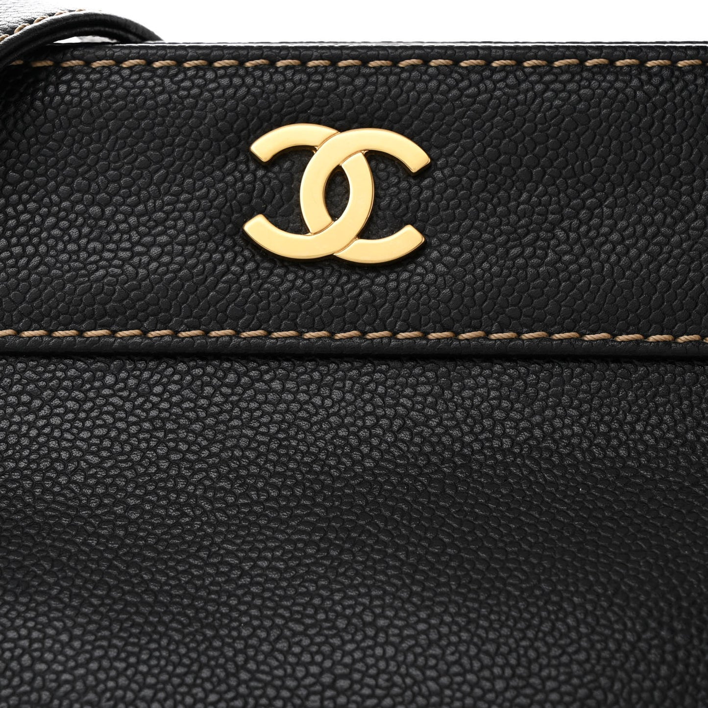 Caviar Shopper Tote Black