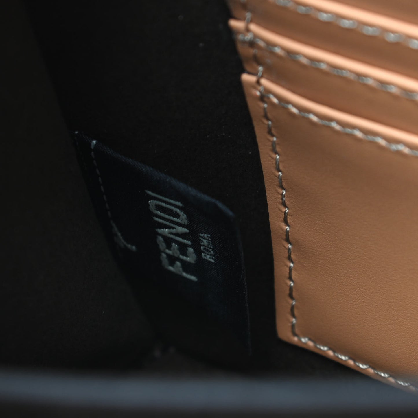 Vitello King Karligraphy Crossbody Bag Biscuit