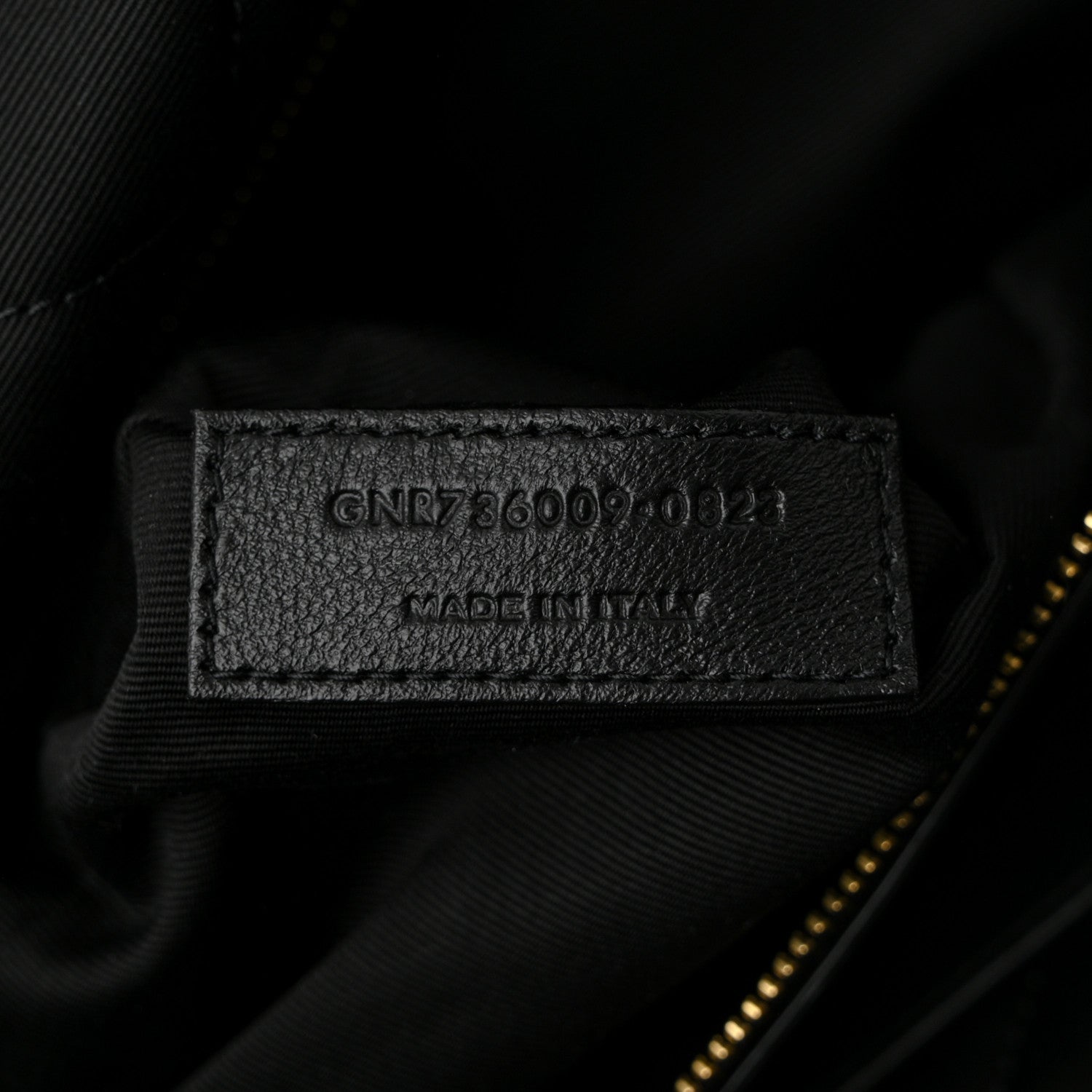 Saint Laurent Calfskin Quilted ES Giant Travel Bag Black 7 of 10