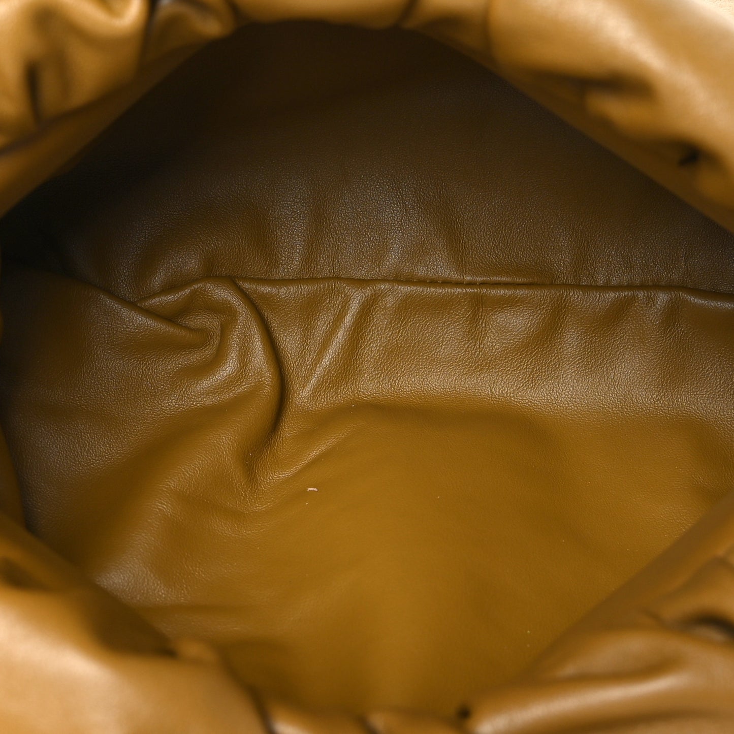 Calfskin The Pouch Chain Moutarde
