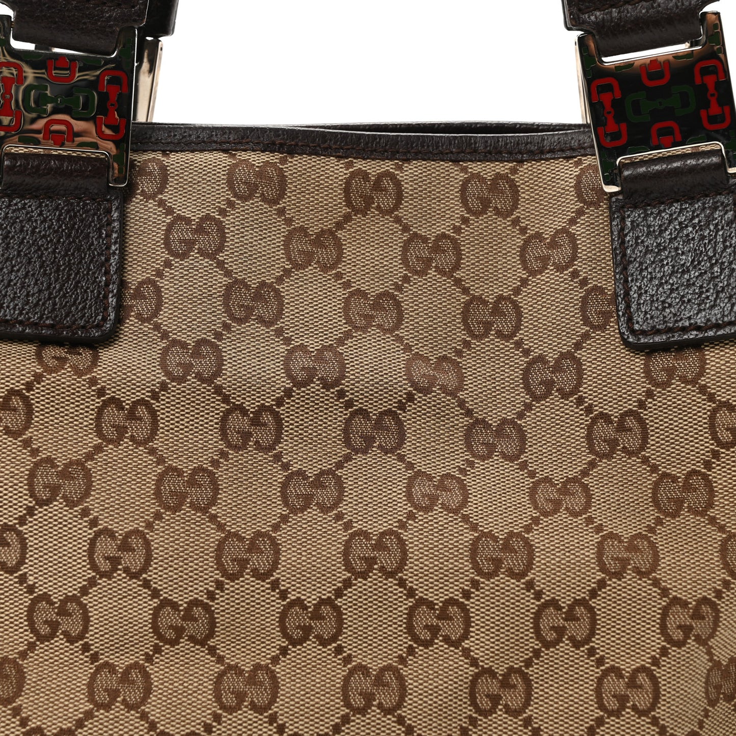 GG Monogram Pop Tote Brown