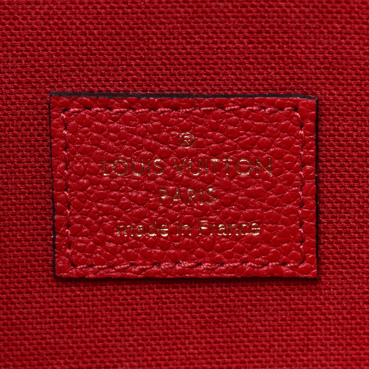 Empreinte Pochette Felicie Chain Wallet Scarlet