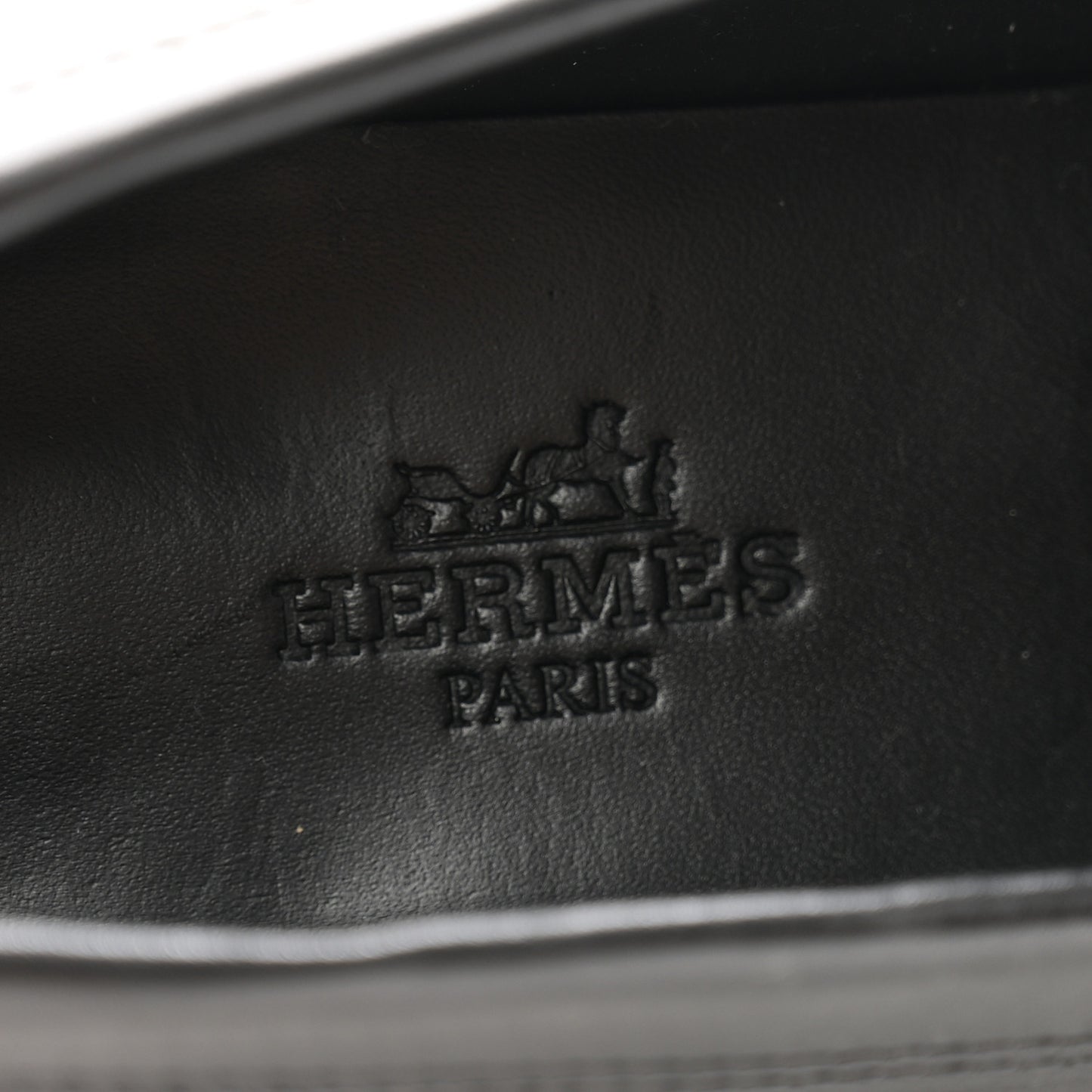 Calfskin Womens Hot Loafer 35 Black