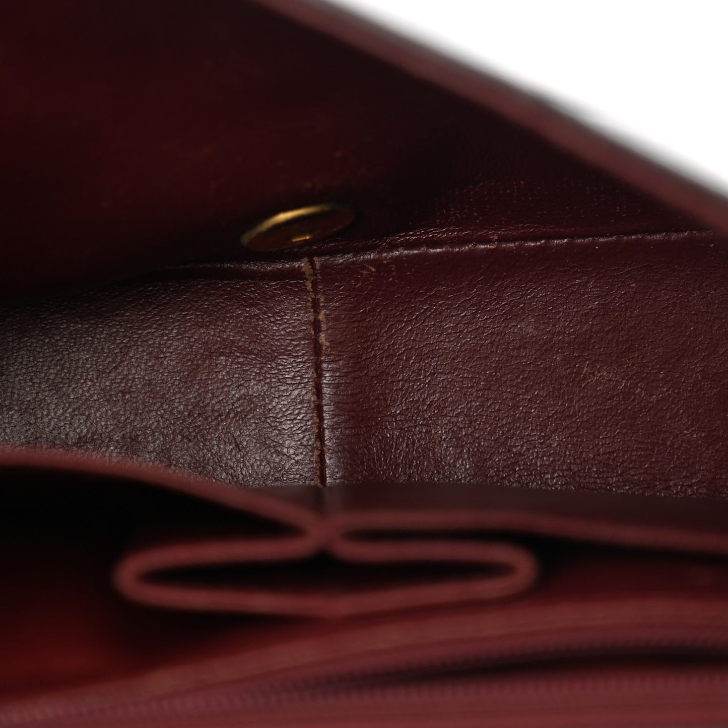 Lambskin Quilted Small Single Flap Black