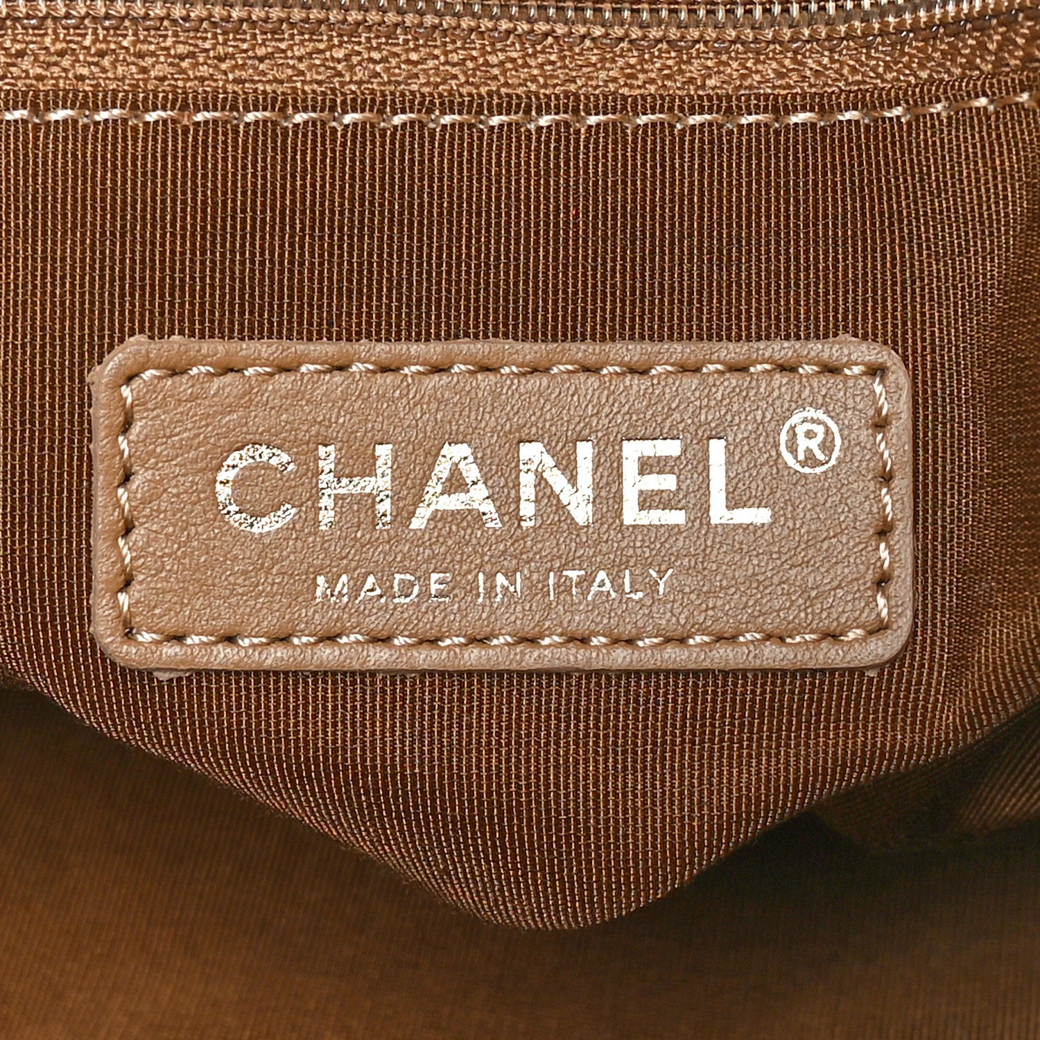 Chanel Tweed Aged Calfskin Quilted Casual Style Hobo Beige 6 of 10