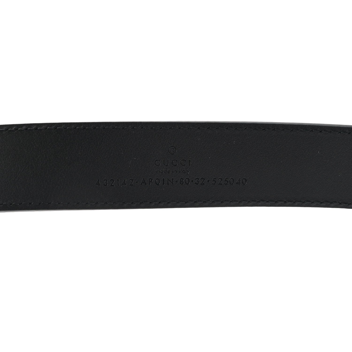Gucci Moon Calfskin Crystal Dionysus 30mm Belt 80 32 Black Black Diamond 3 of 5