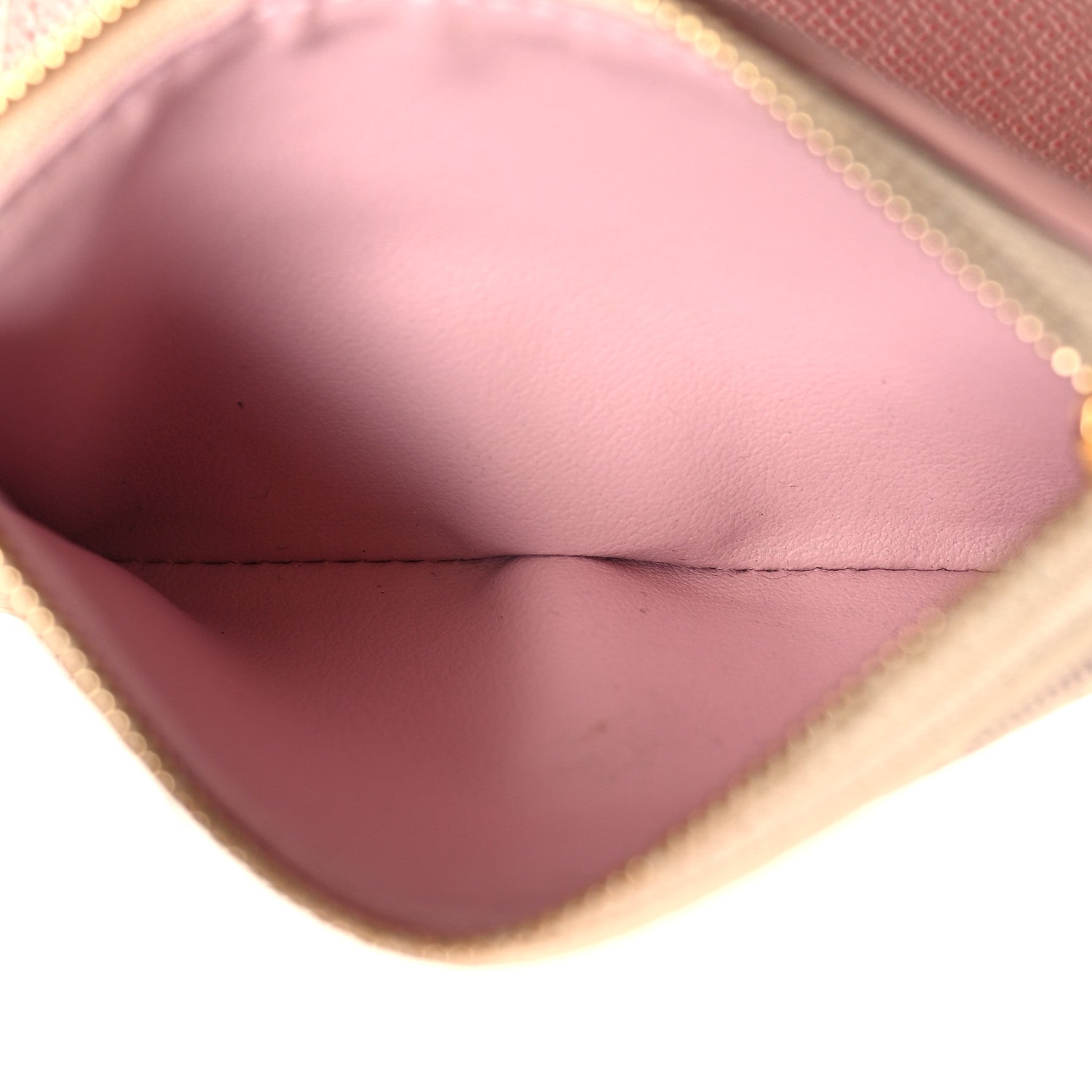 Louis Vuitton Damier Azur Victorine Wallet Rose Ballerine 6 of 10