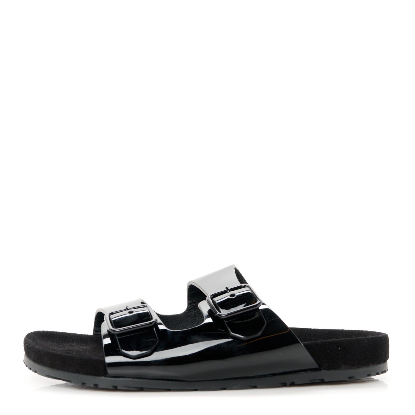 Vernie Grumpy Jimmy Cross Slides 39.5 Black