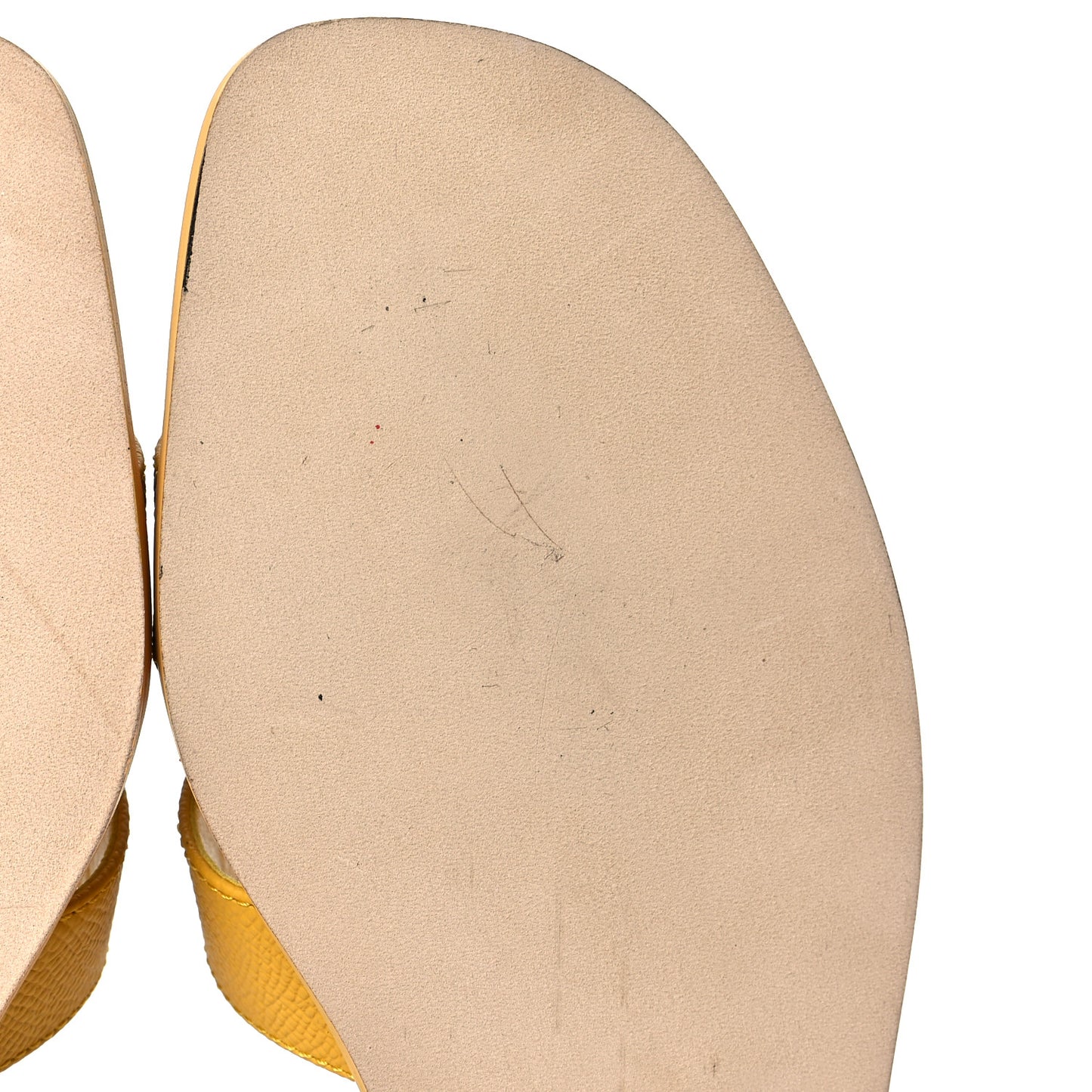 Epsom Oran Sandals 37.5 Jaune Sable