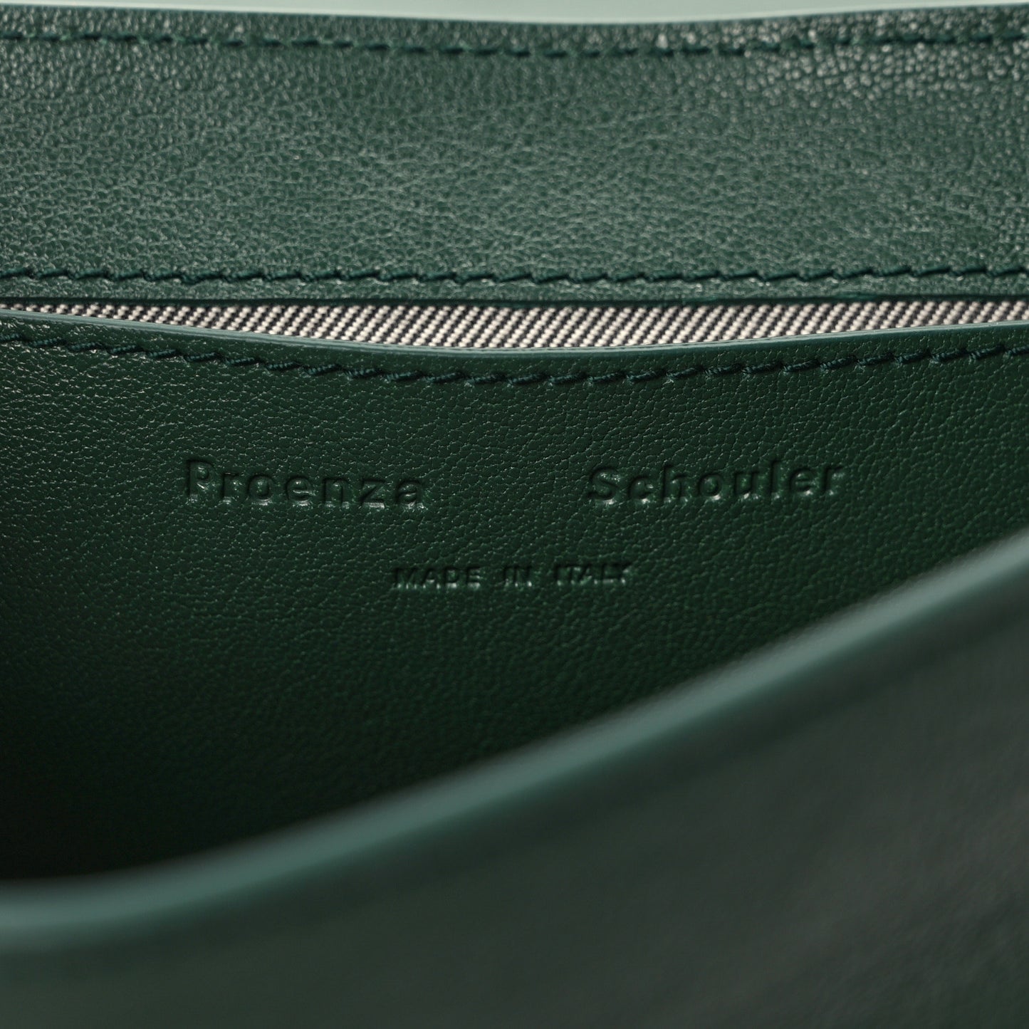 Lambskin PS1 Mini Crossbody Bag Dark Teal