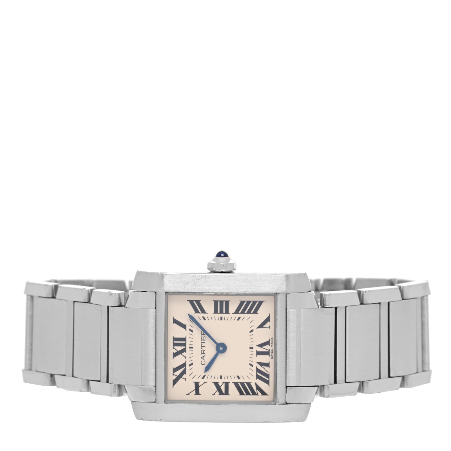 Cartier Stainless Steel 25mm Tank Francaise Quartz Watch 2 of 5