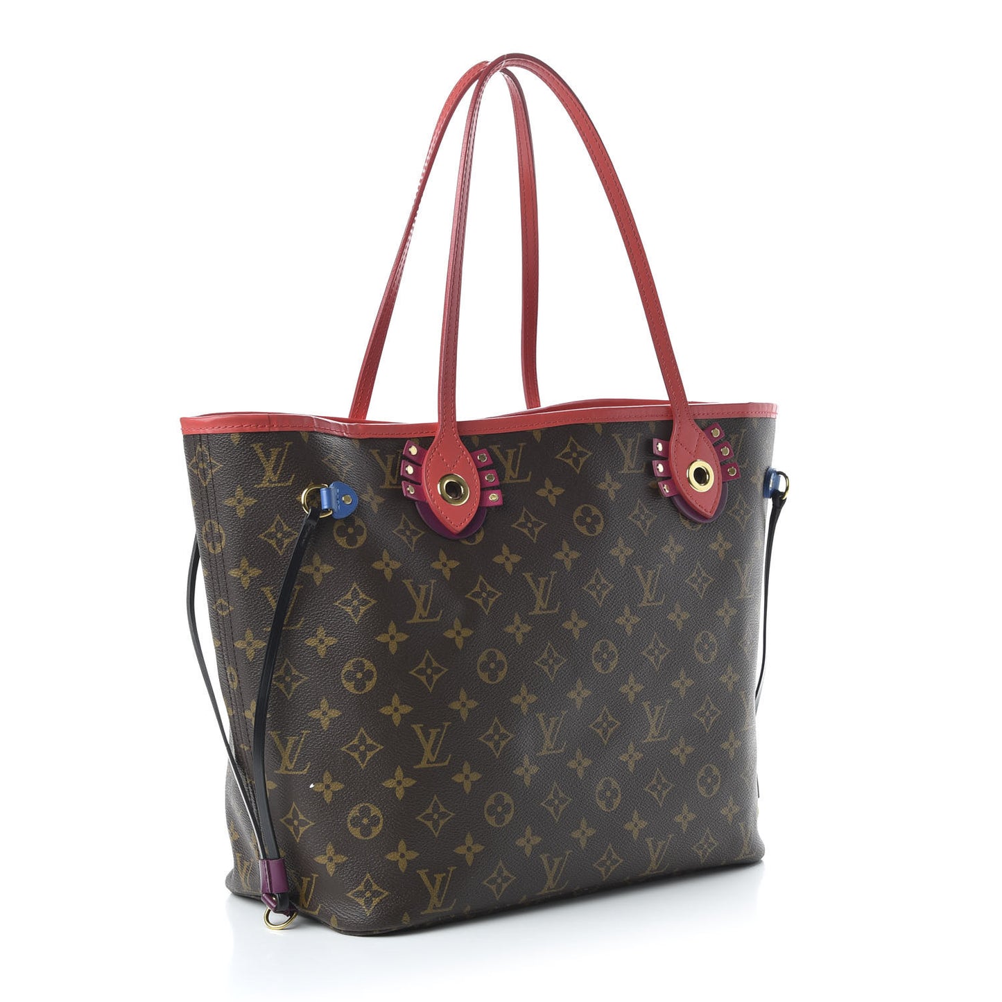 Monogram Totem Neo Neverfull MM Flamingo