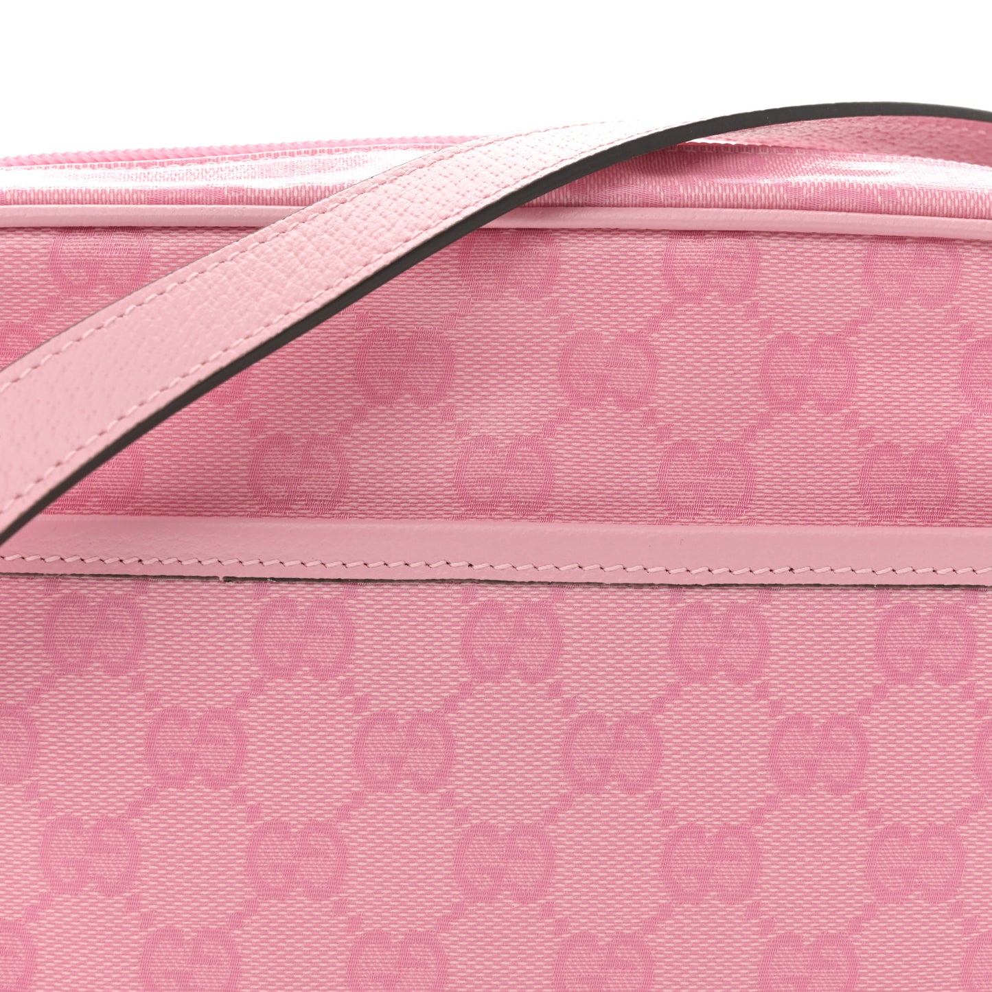 GG Crystal Monogram Mini Shoulder Bag Sugar Pink