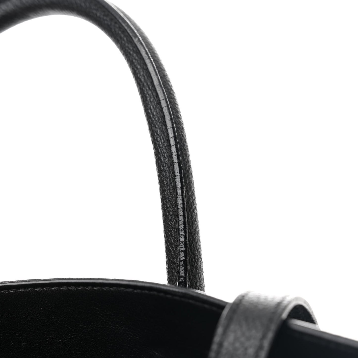 Calfskin Small Sac De Jour Black