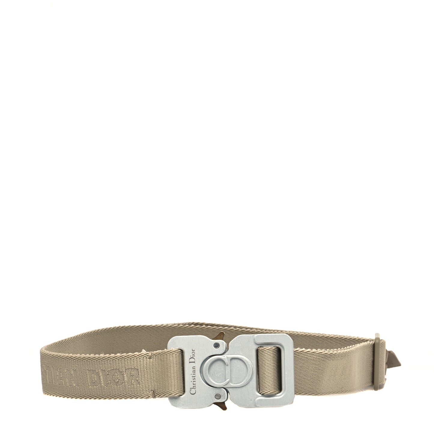 X ALYX CD Canvas CD Buckle Belt 85 Beige