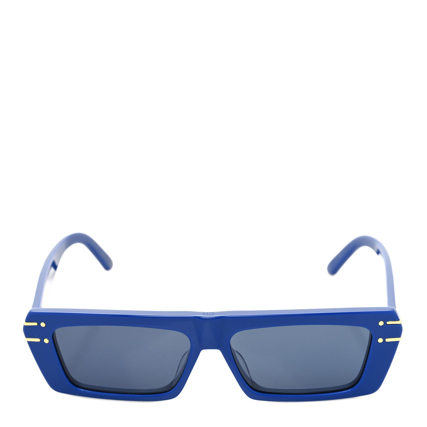Diorsignature S2U Rectangular Sunglasses Blue