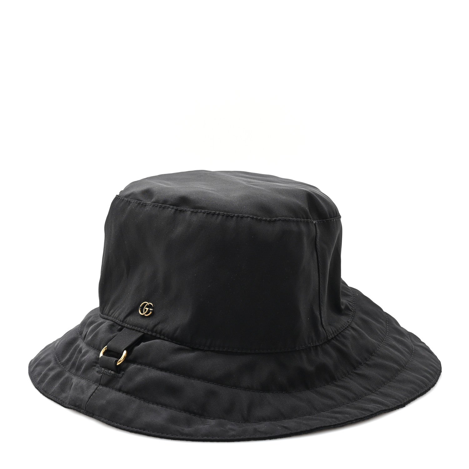 gucci バケットハット Gucci Canvas Monogram Reversible Bucket Hat Black 1749411