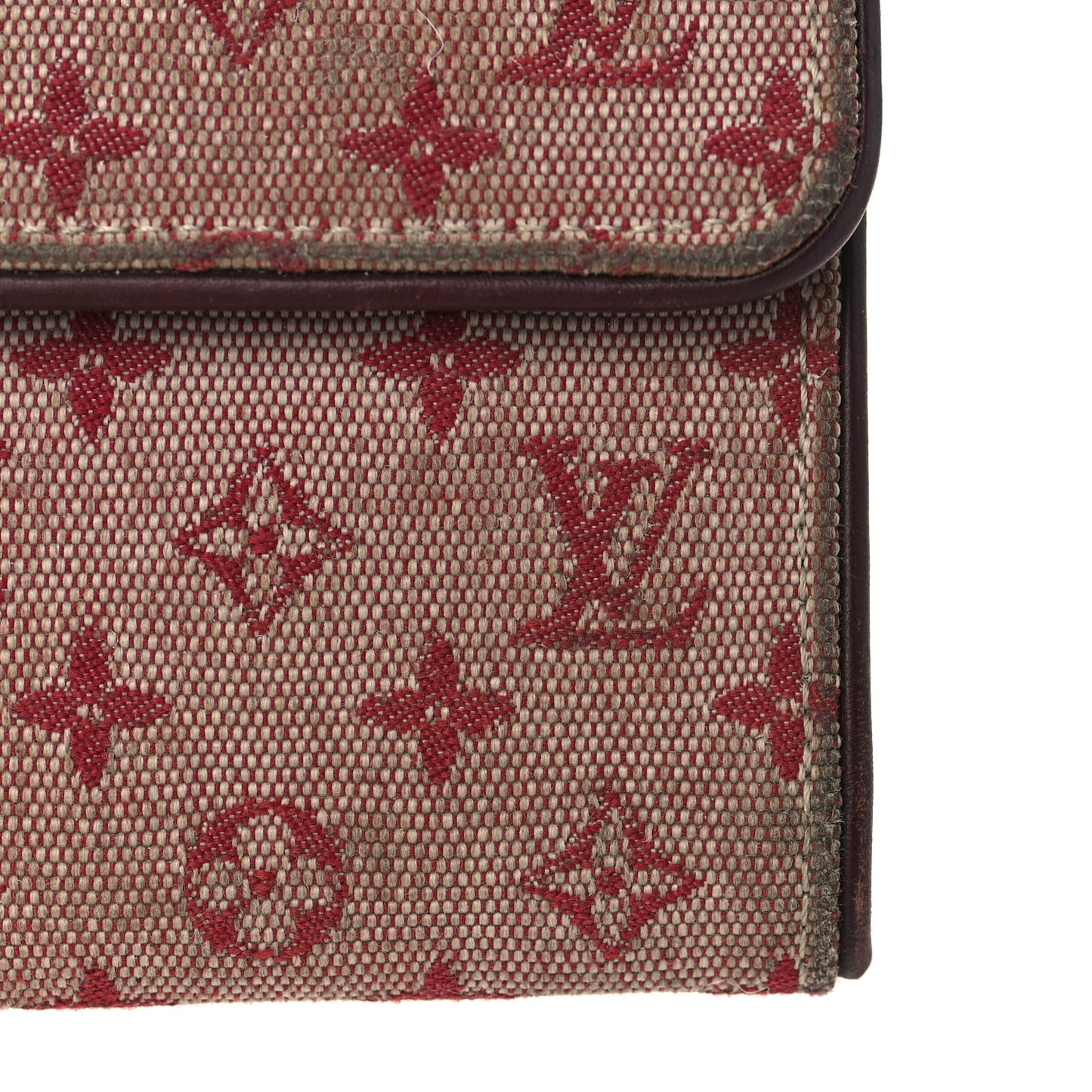 Mini Monogram Porte Tresor International Wallet Cherry