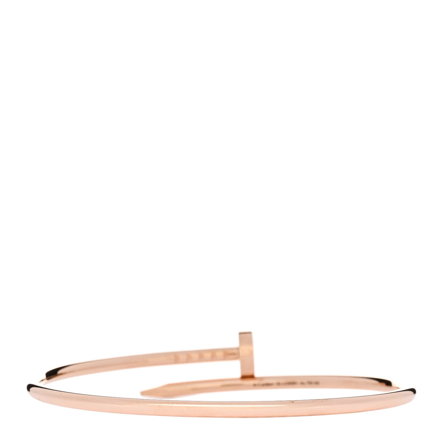 18K Pink Gold Small Juste Un Clou Bracelet 16
