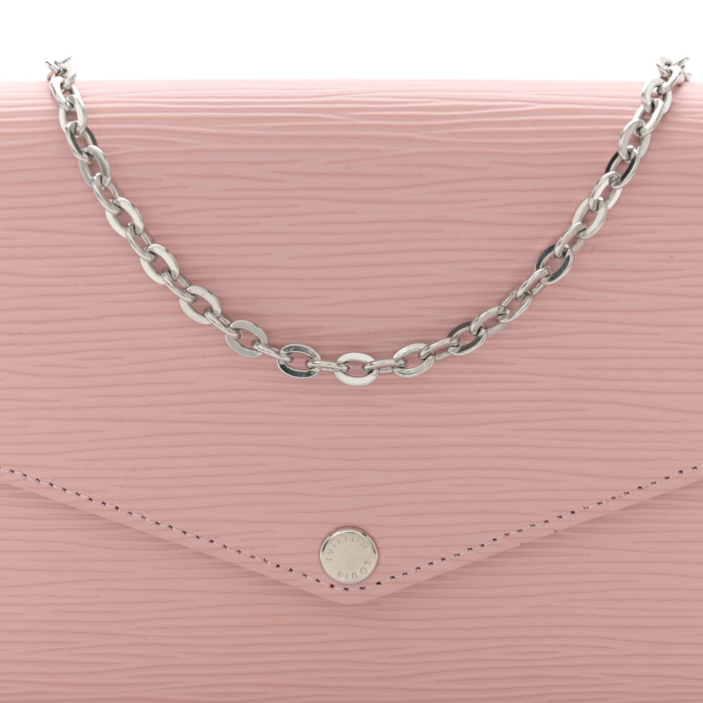 Epi Pochette Felicie Rose Ballerine