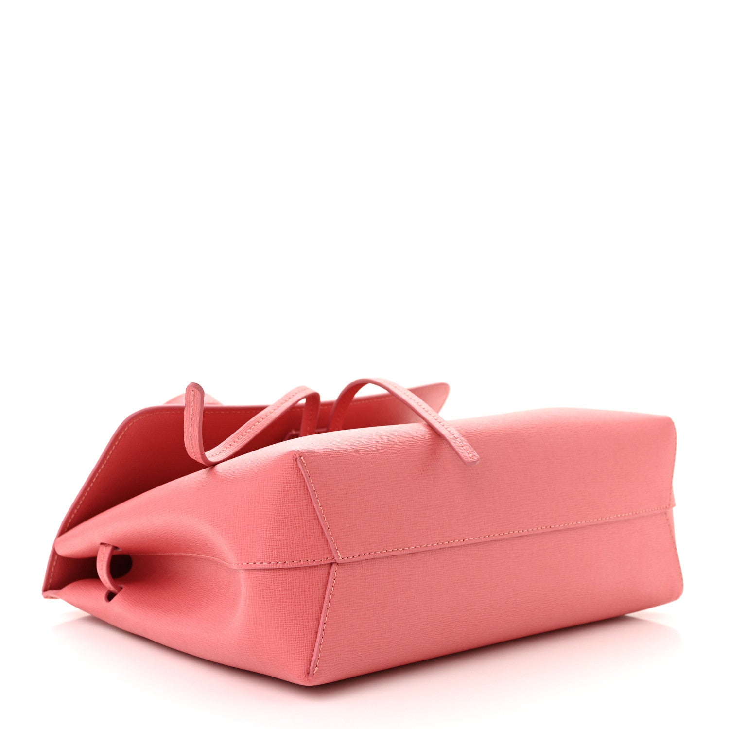 Mansur Gavriel Saffiano Mini Lady Bag Blush 4 of 11