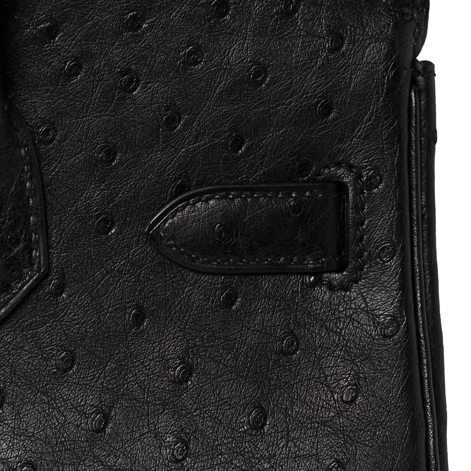 Hermes Ostrich Birkin 30 Black 11 of 34
