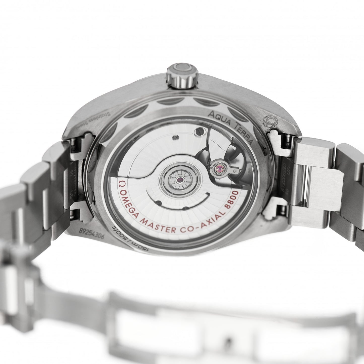 Stainless Steel Diamond Mother of Pearl 34mm Seamaster Aqua Terra Co-Axial Master Chronometer Automatic Watch 220.10.34.20.55.001