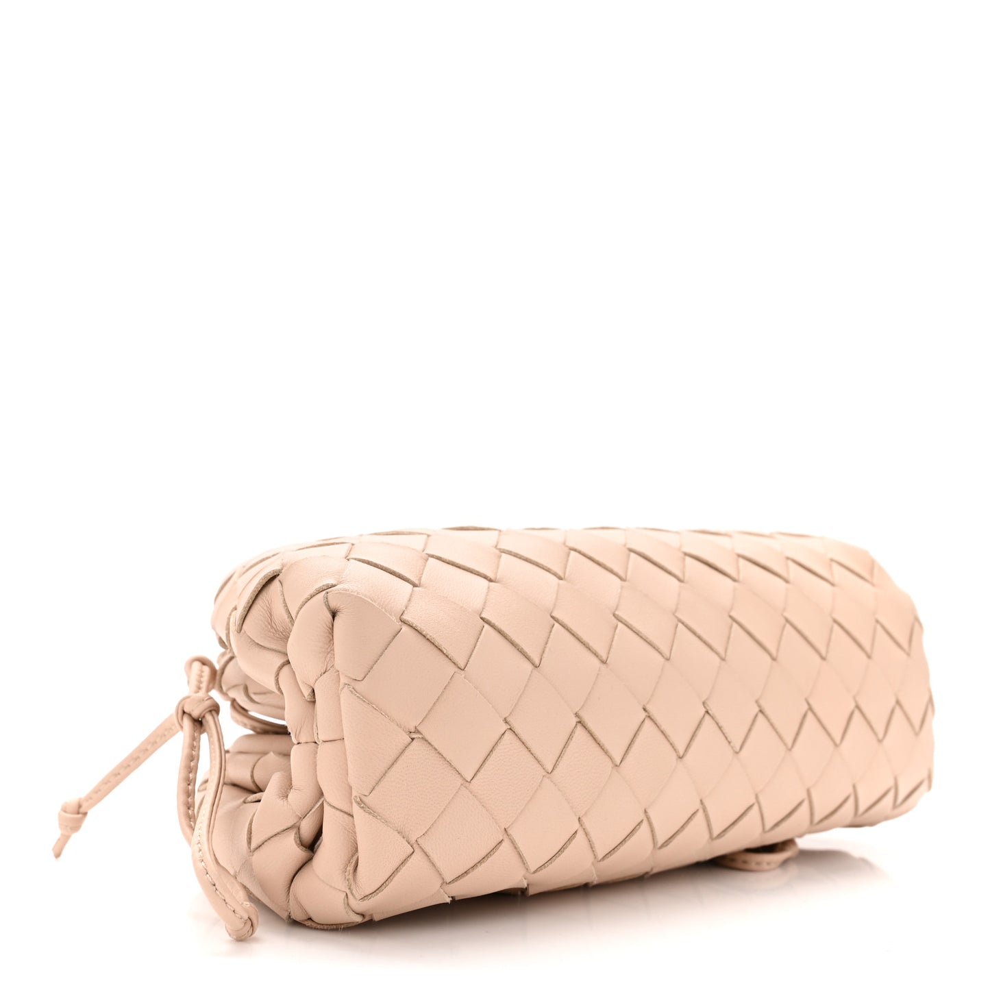 Nappa Intrecciato The Mini Pouch Almond