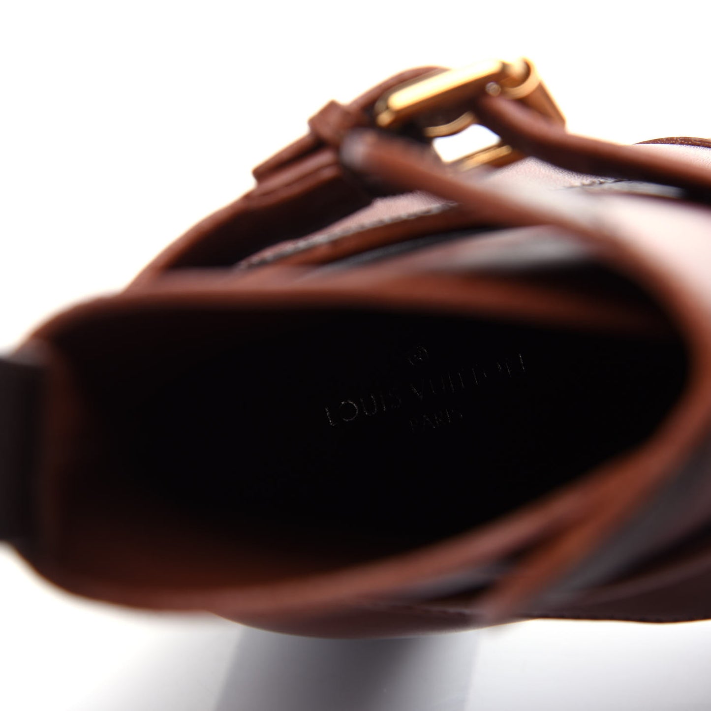 Calfskin Monogram Star Trail Ankle Boots 37 Cognac