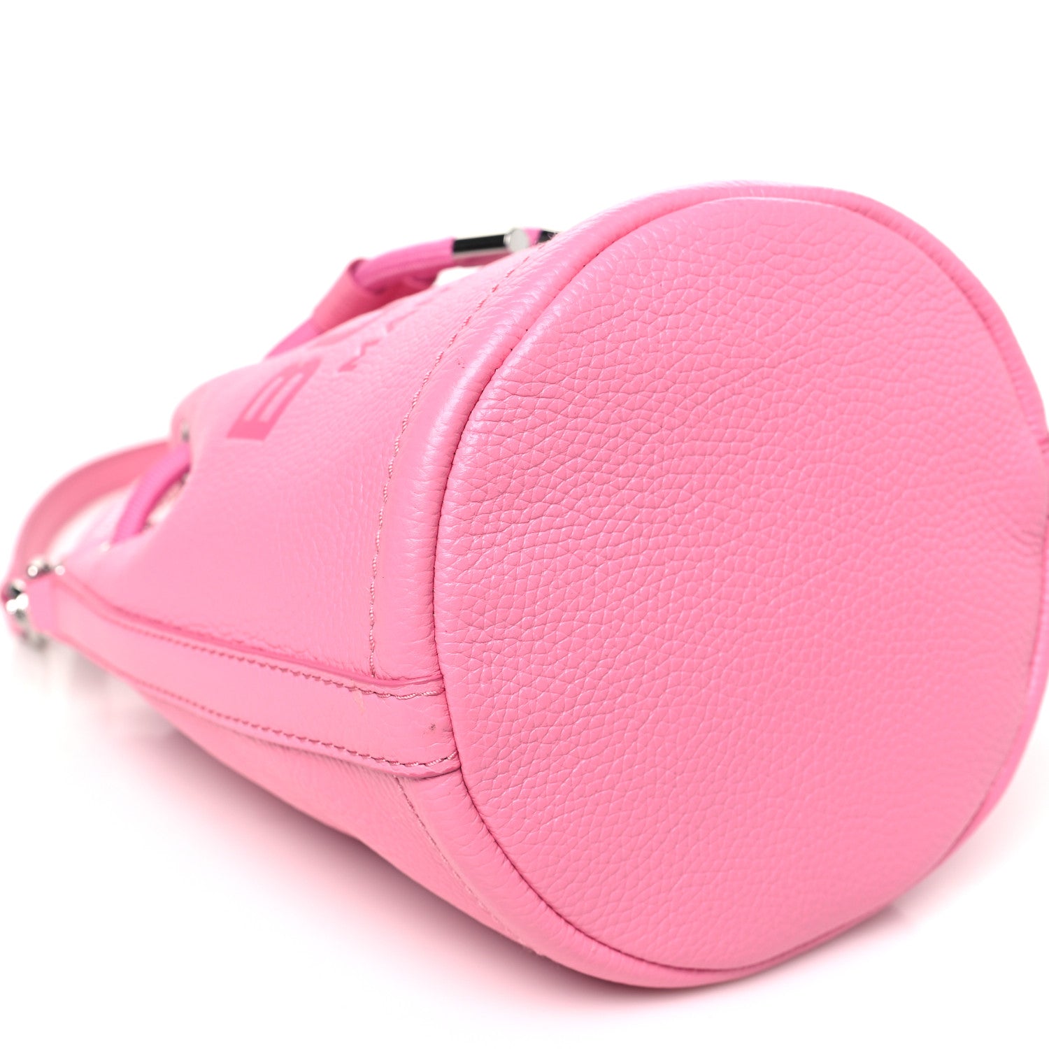 Marc Jacobs Grained Calfskin The Mini Bucket Bag Fluro Candy Pink 10 of 11