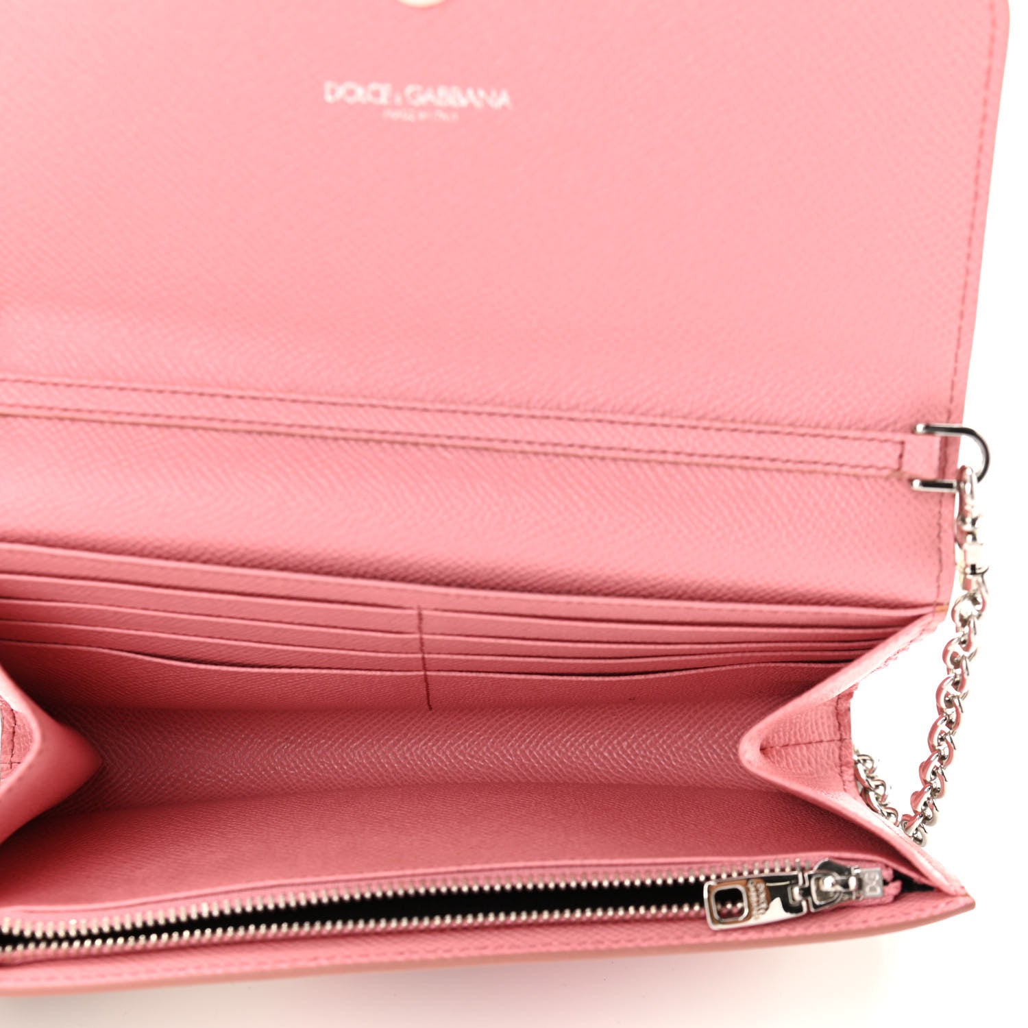 Dolce & Gabbana Dauphine Floral Print Wallet On Chain Multicolor 5 of 9