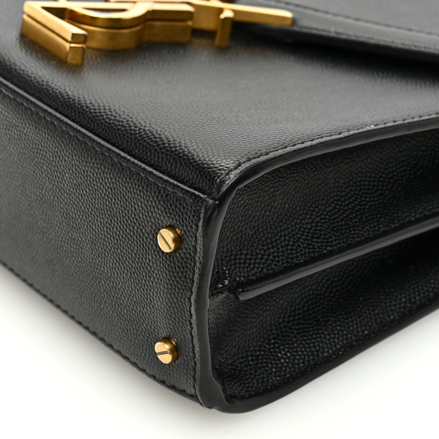 Grain de Poudre Mini Classic Monogram Cassandra Top Handle Black Rouge Legion