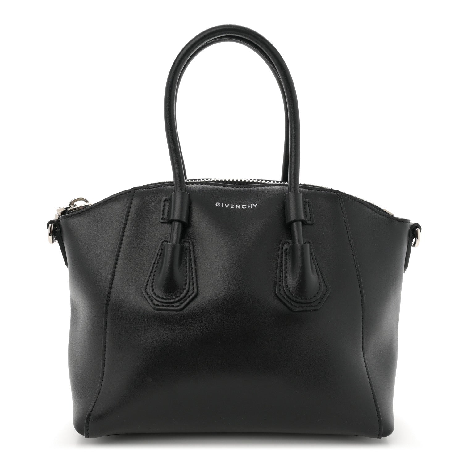Givenchy Box Calfskin Mini Antigona Sport Top Handle Bag Black 1 of 15