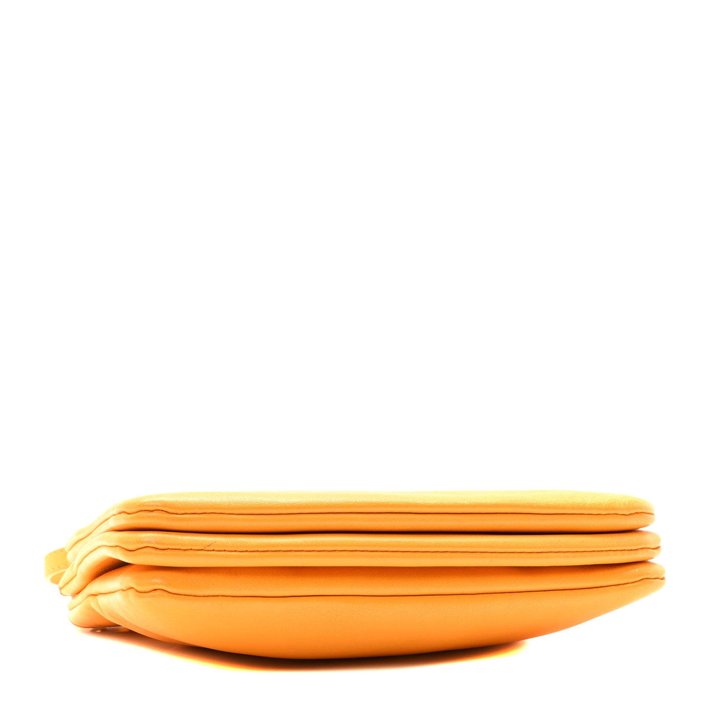 Lambskin Small Trio Crossbody Bag Saffron