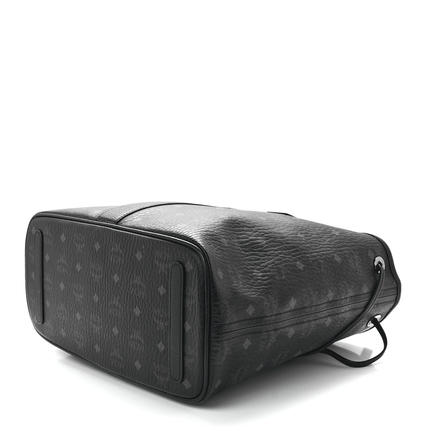 Visetos Medium Liz Reversible Shopper Tote Black