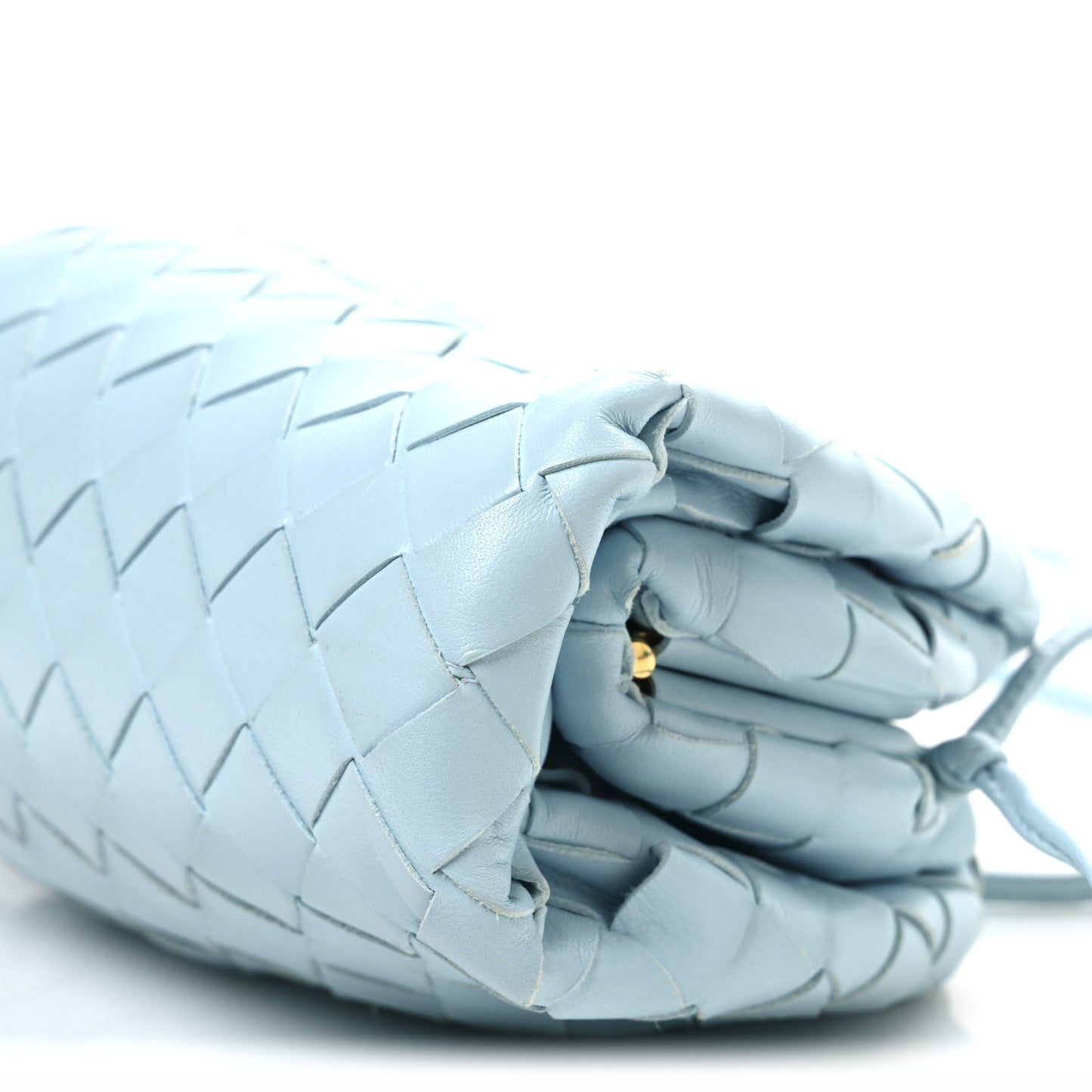 Nappa Intrecciato The Mini Pouch Ice