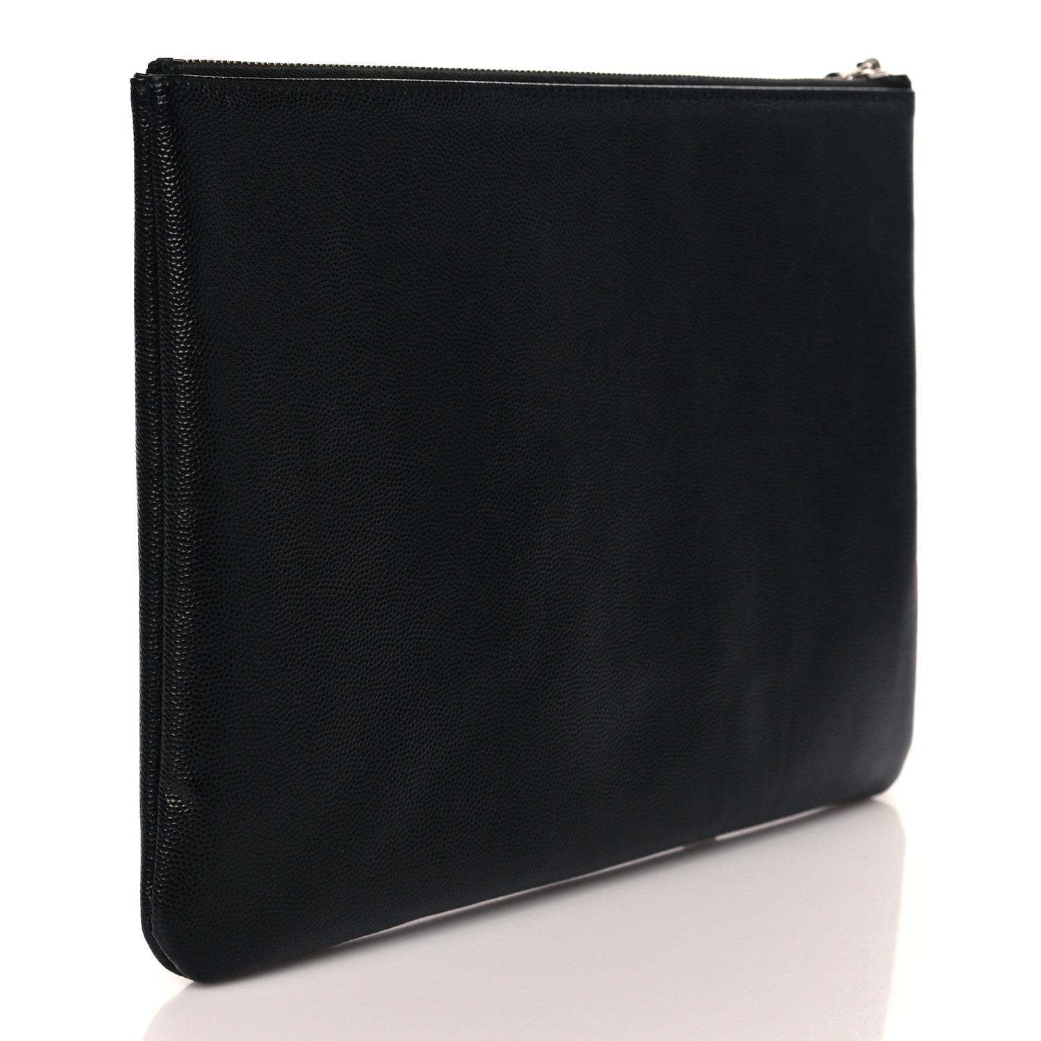 Chanel Caviar Studded Medium Deauville Pouch Black 3 of 11