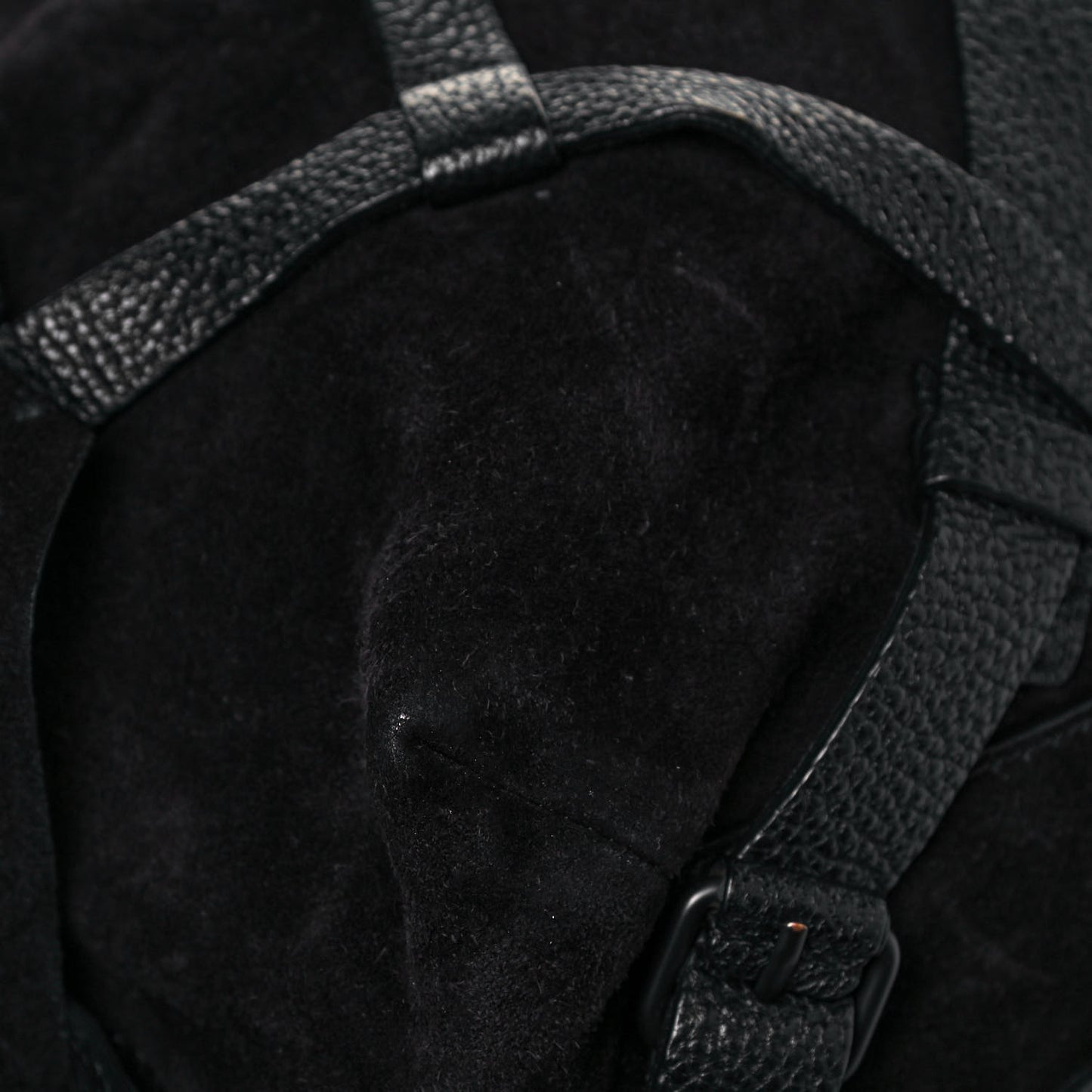 Suede Kirsten Satchel Black