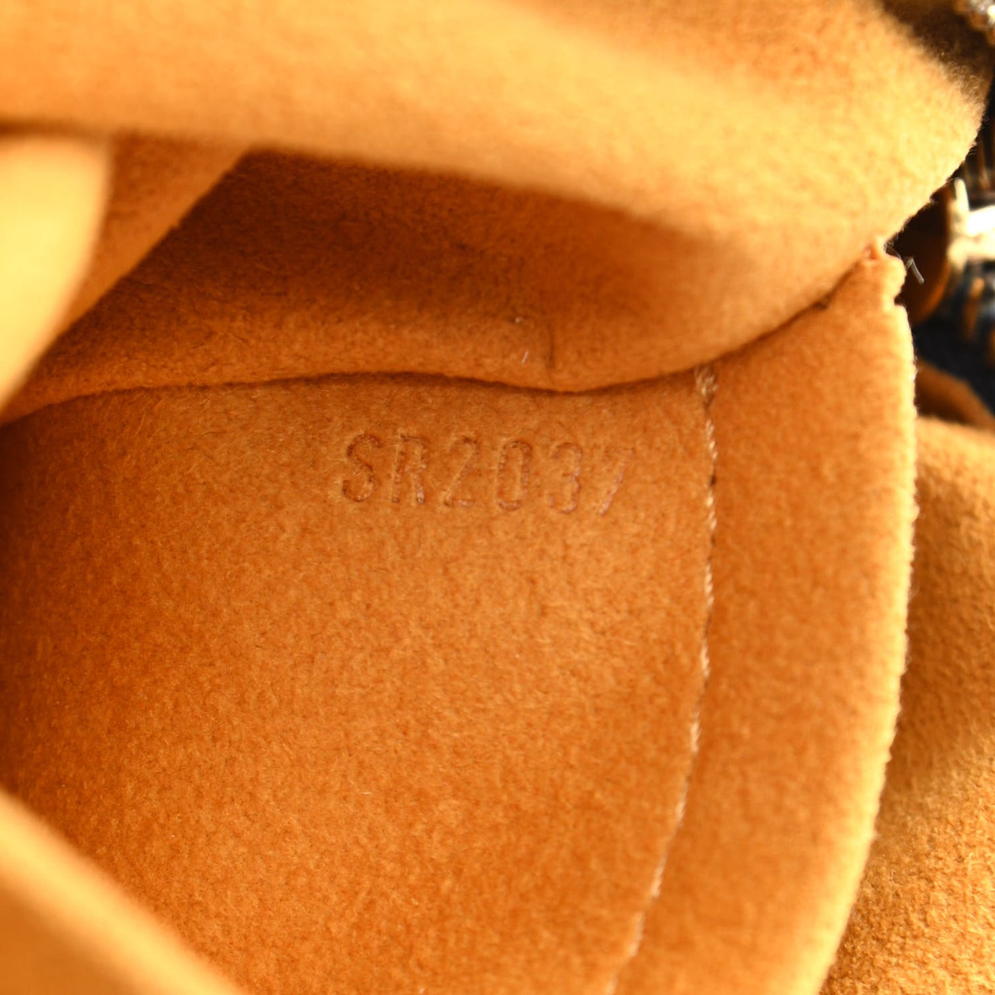 Monogram Denim Bum Bag Blue