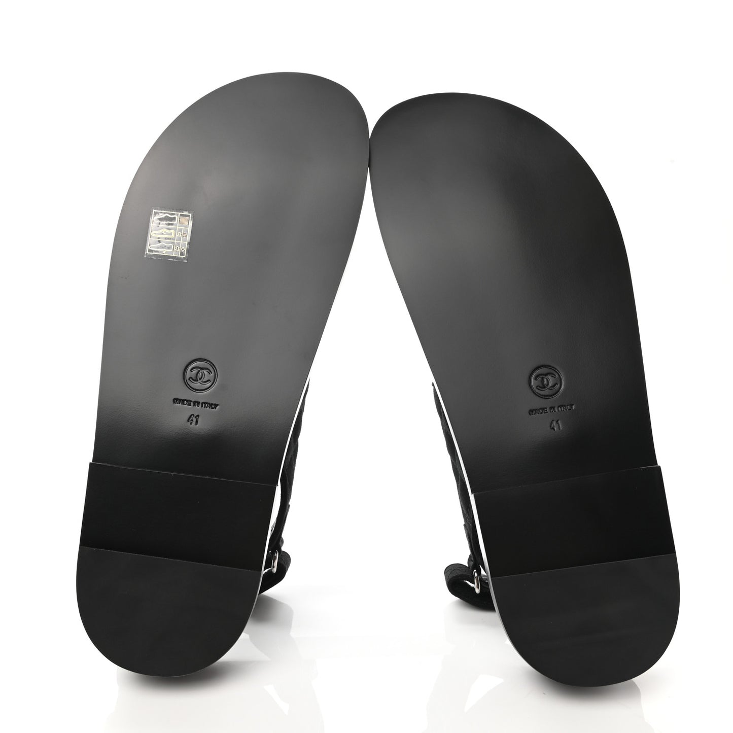 Mixed Fibers Velcro Dad Sandals 41 Black