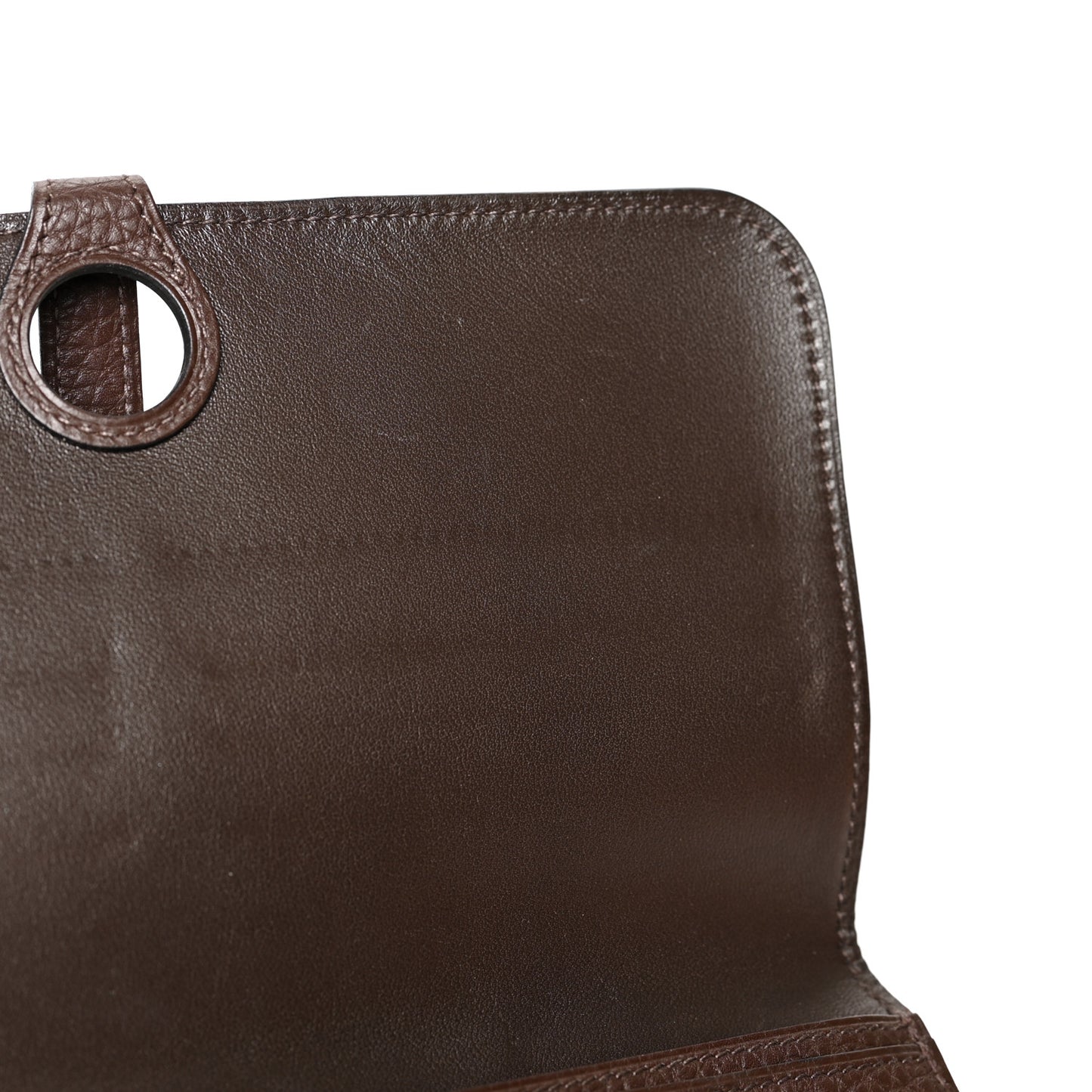 Togo Dogon Duo Wallet Chocolate