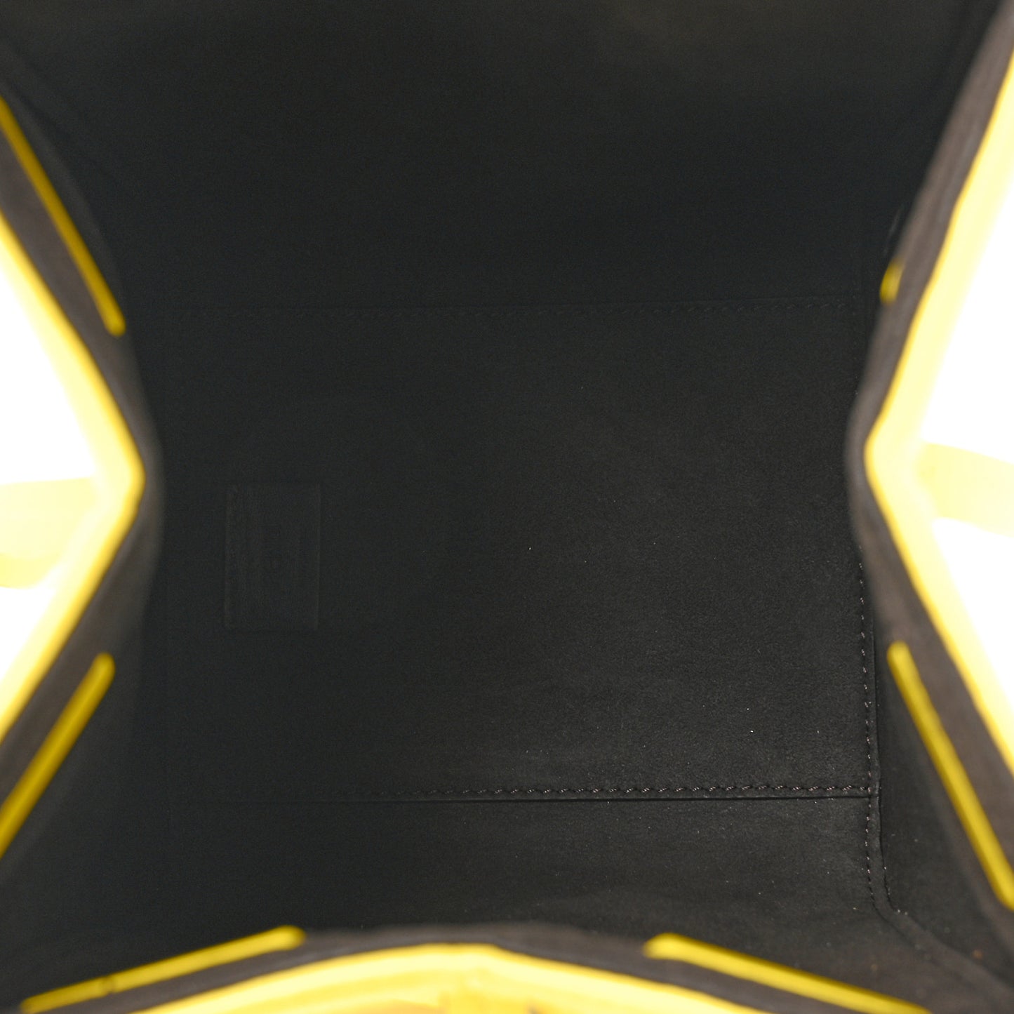 Cuoio Romano Selleria Mini Fendi Origami Yellow