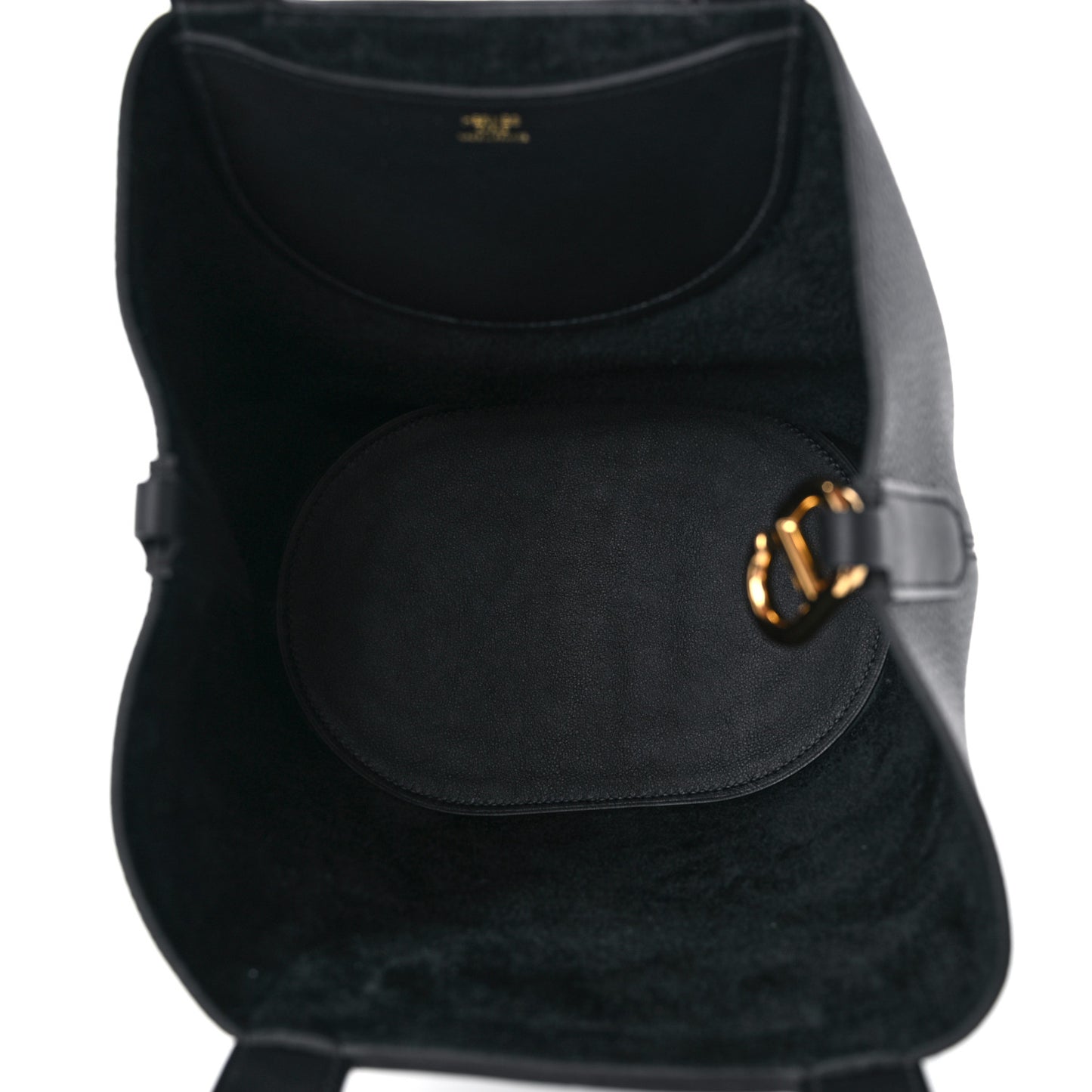 Taurillon Clemence Swift In-The-Loop 18 Bag Black