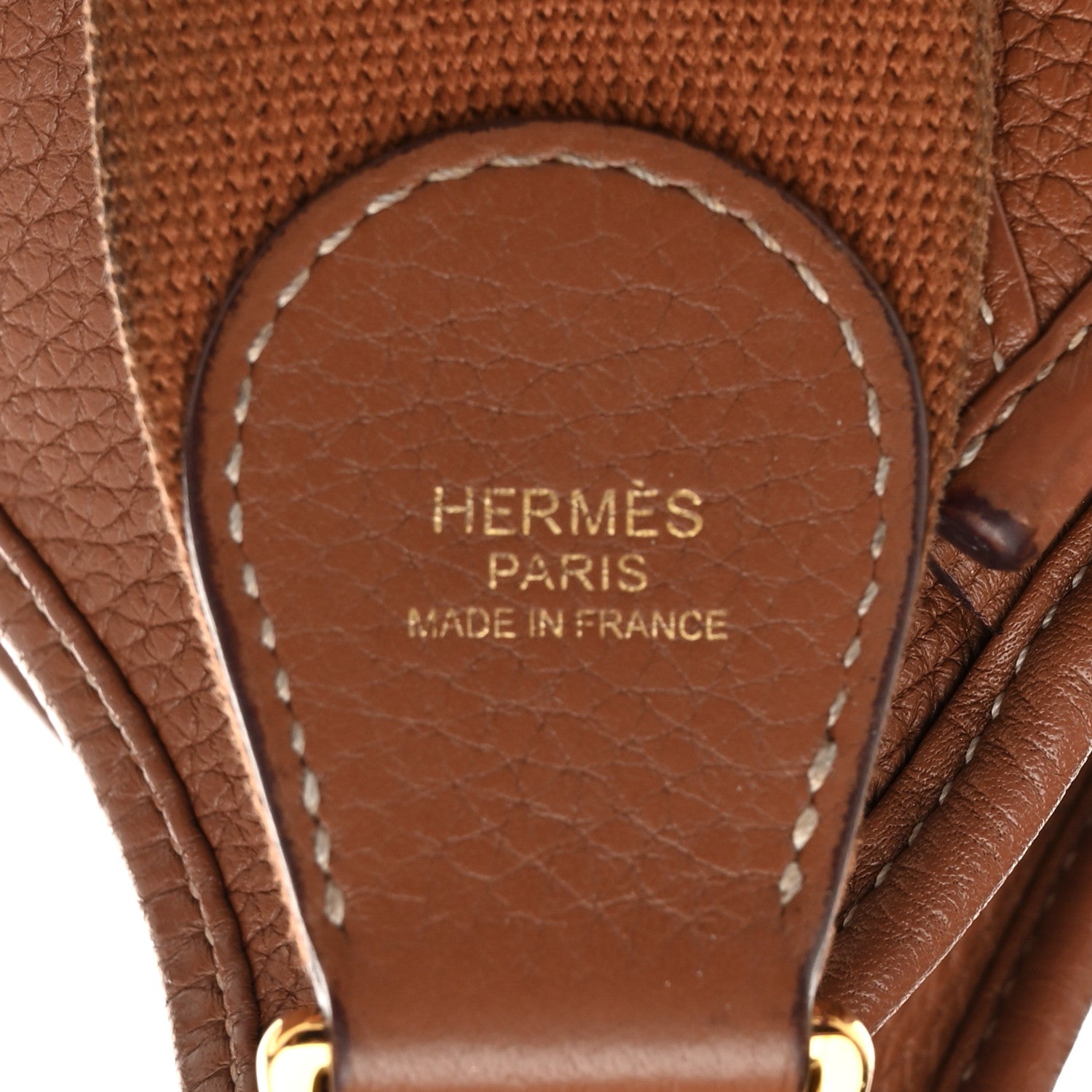 Hermes Taurillon Clemence Evelyne III PM Gold 6 of 15