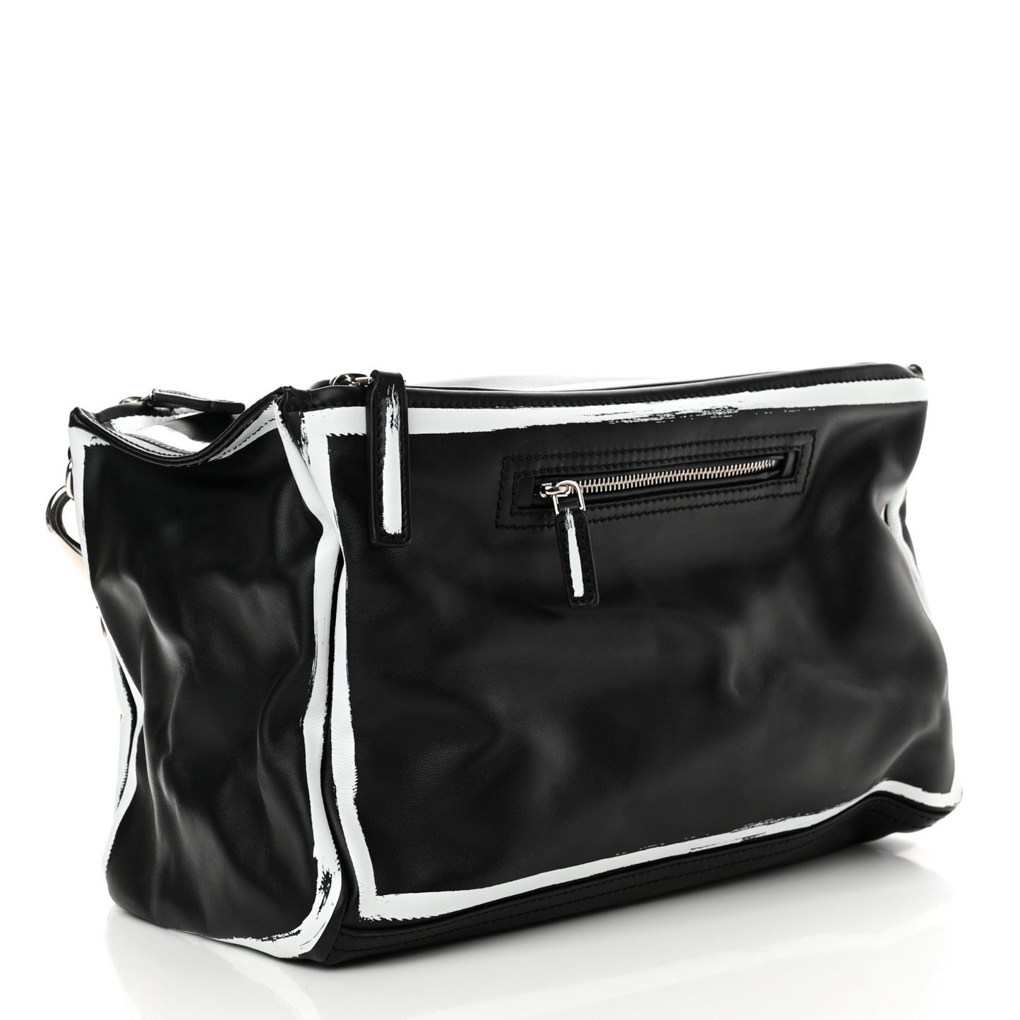 Calfskin Medium Logo Pandora Black
