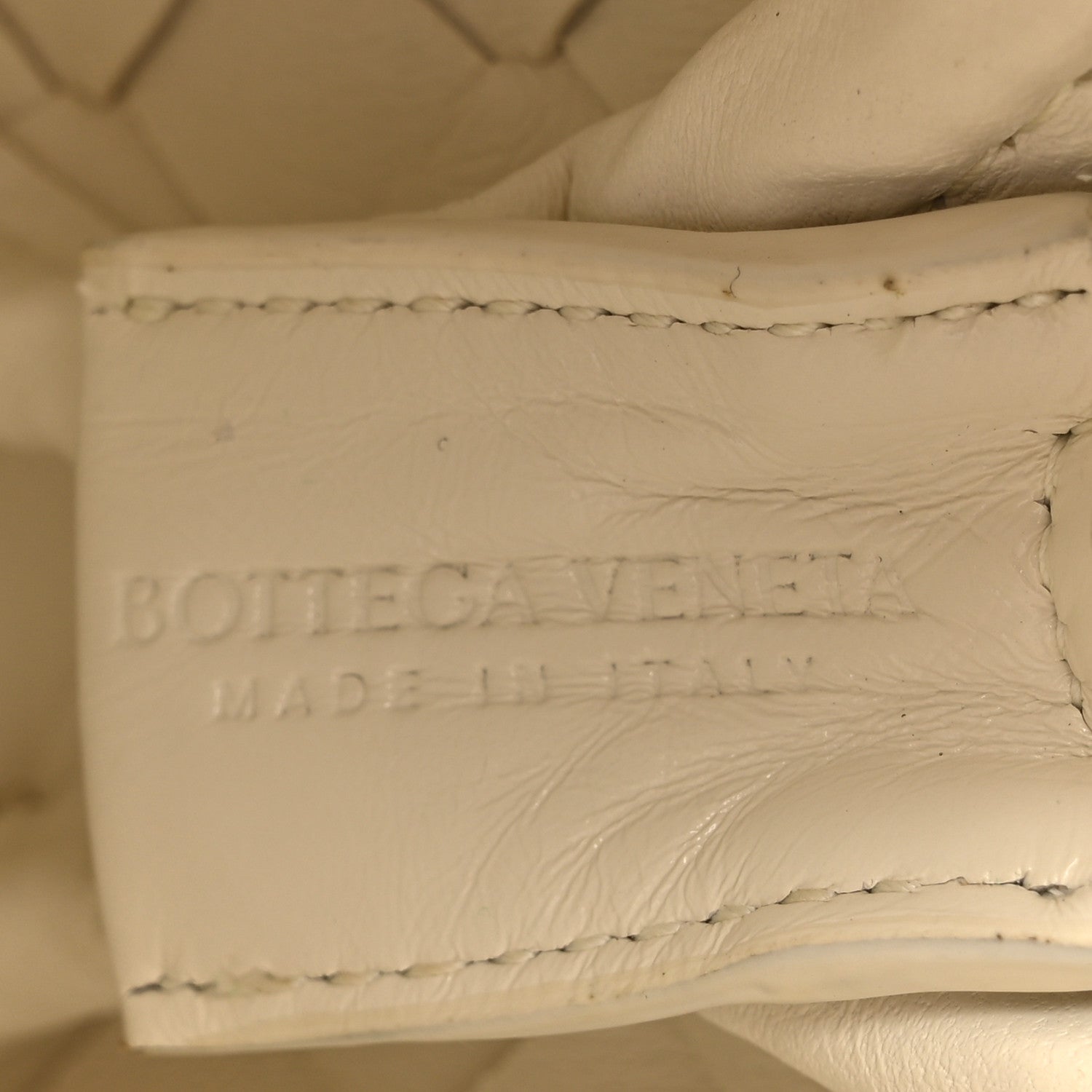 Bottega Veneta Nappa Intrecciato Metallic Knot Mini Loop Camera Bag Bone 6 of 9